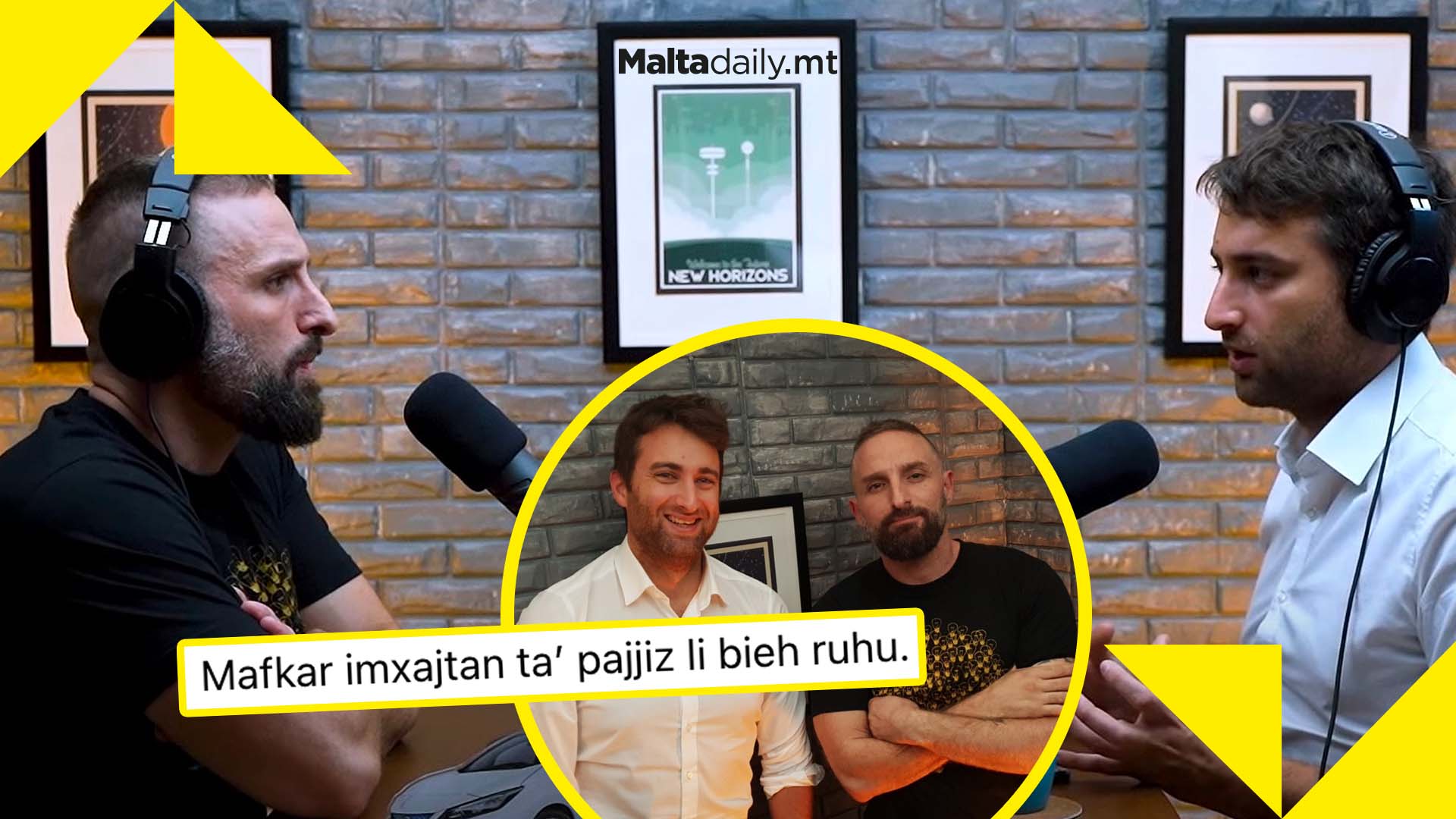 ‘I couldn’t sleep well for a week’: Jon Mallia looks back on podcast with Matthew Caruana Galizia