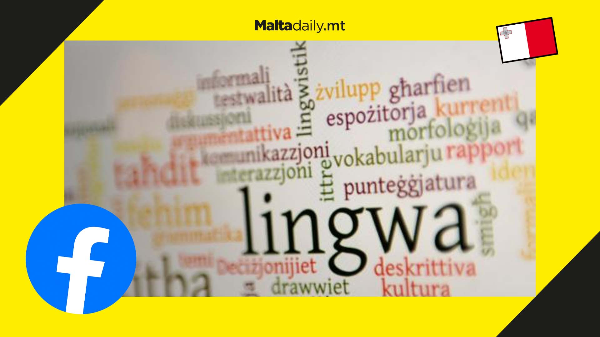 Facebook could be cause behind ‘bastardised Maltese’ say examiners
