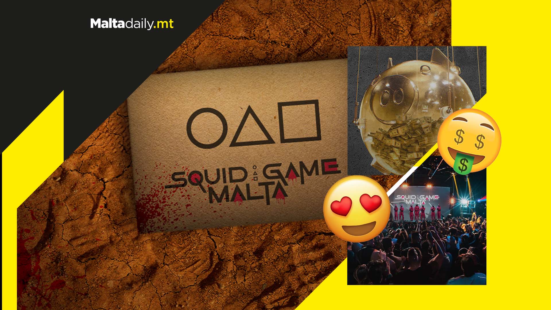 Squid Game Malta is almost here and you could win up to €2000 by attending!