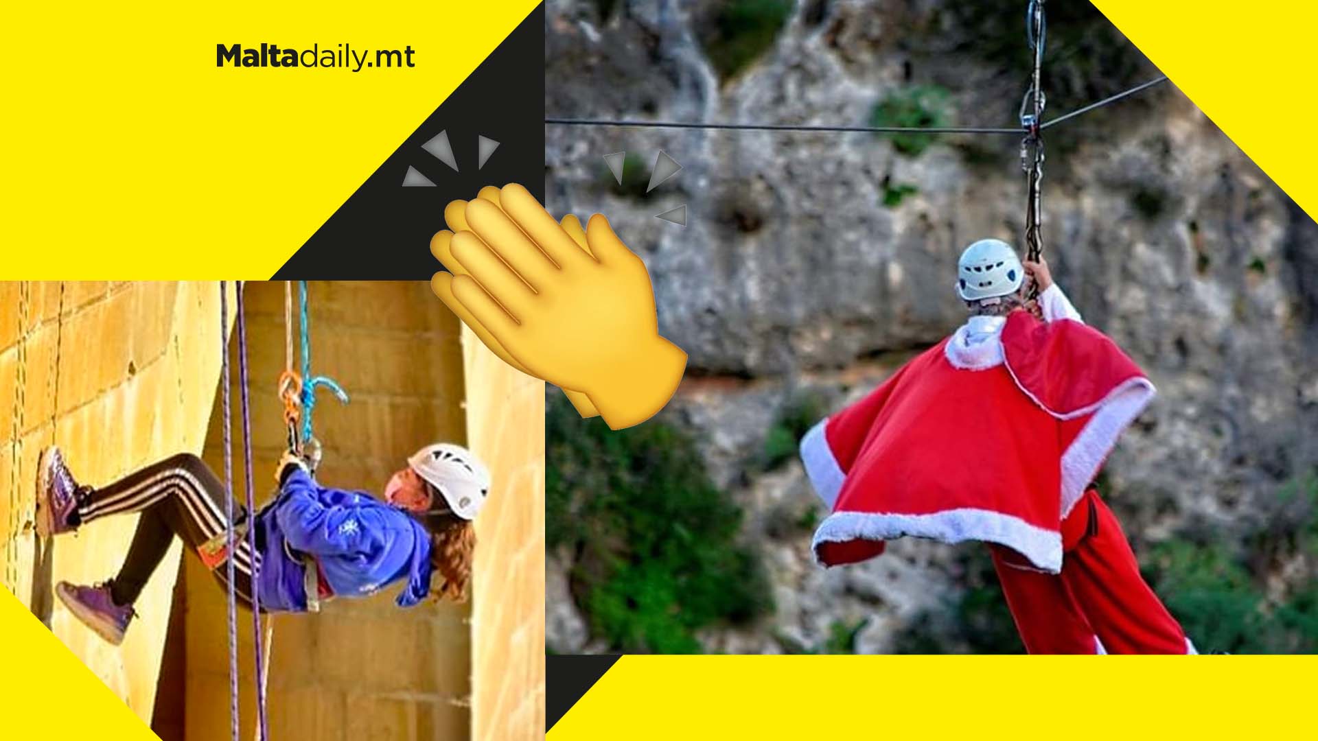 Thrills for a cause! Mosta Scout Group organises zipline/abseiling event for charity