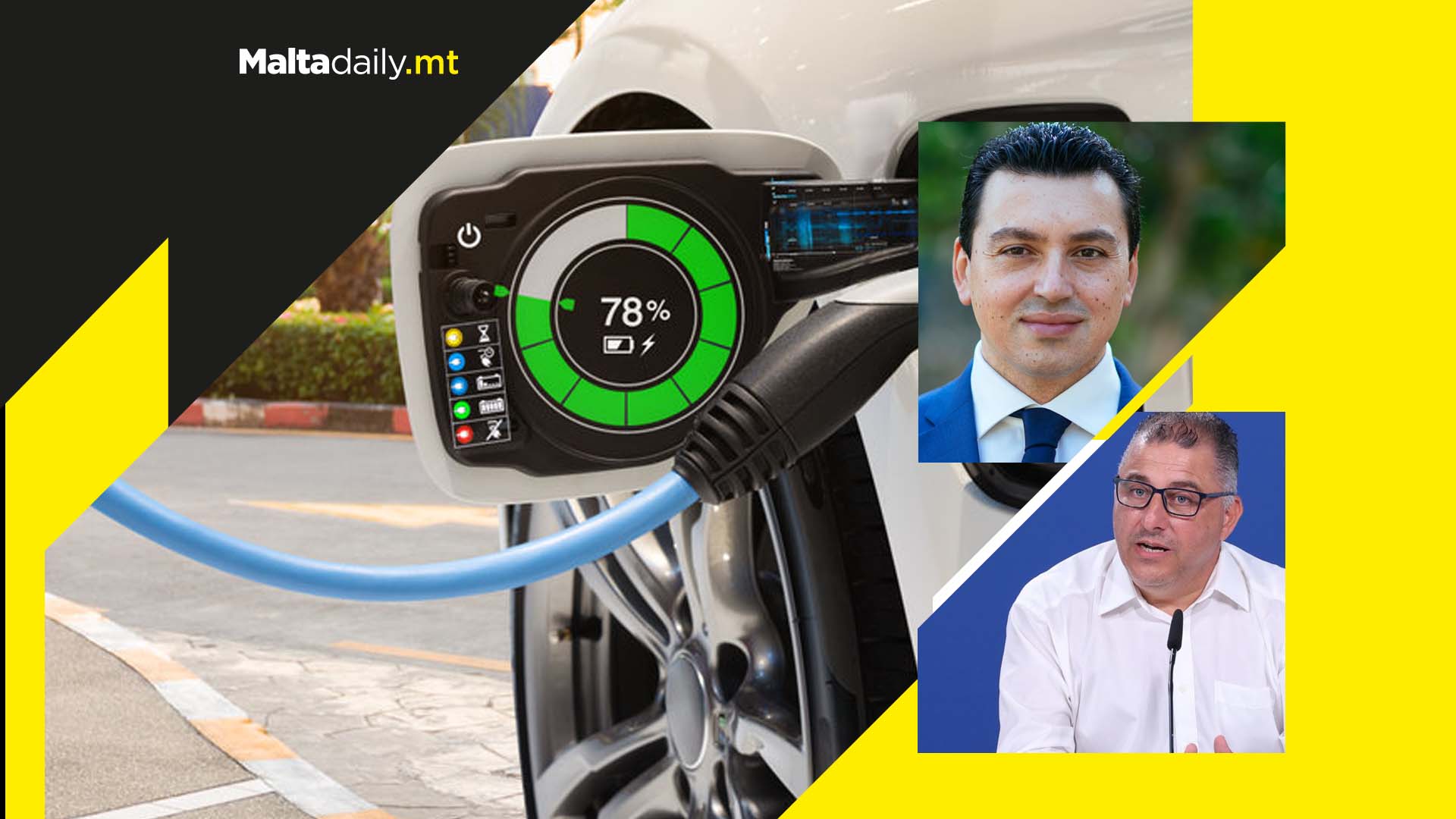 A target of 65,000 electric cars on Maltese roads by 2030