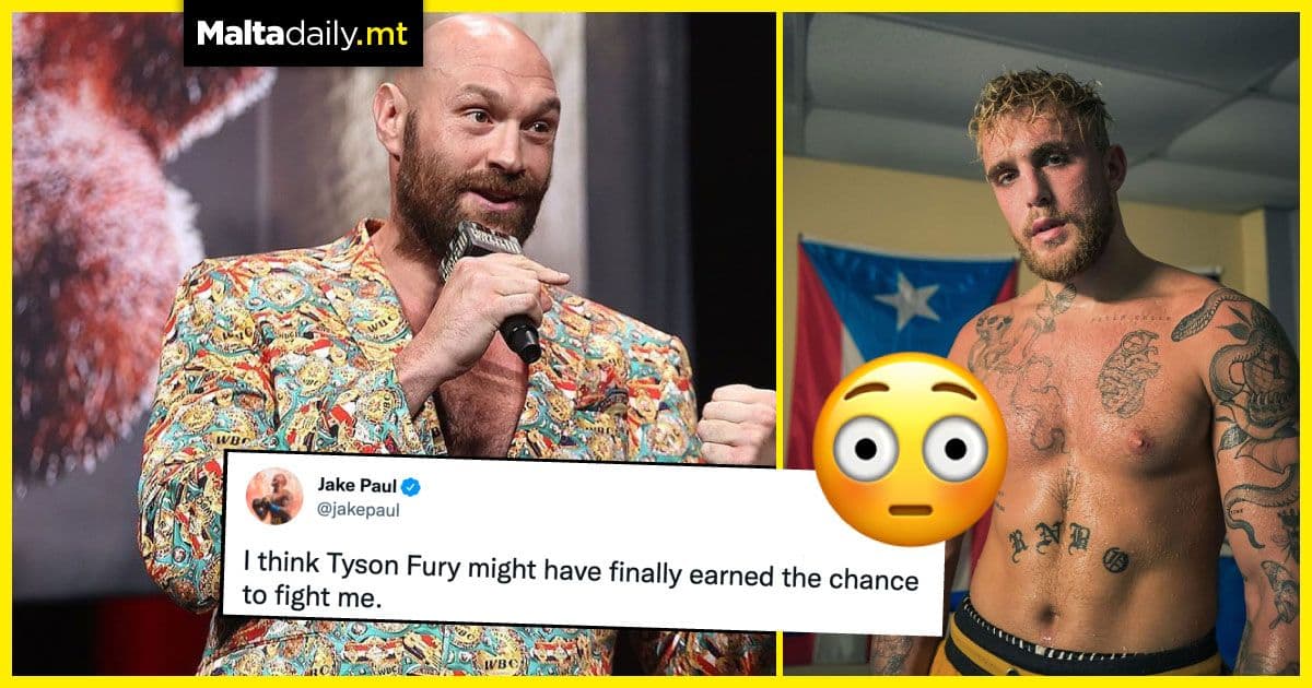 Jake Paul throws shade at Tyson Fury after Gypsy King’s huge KO victory