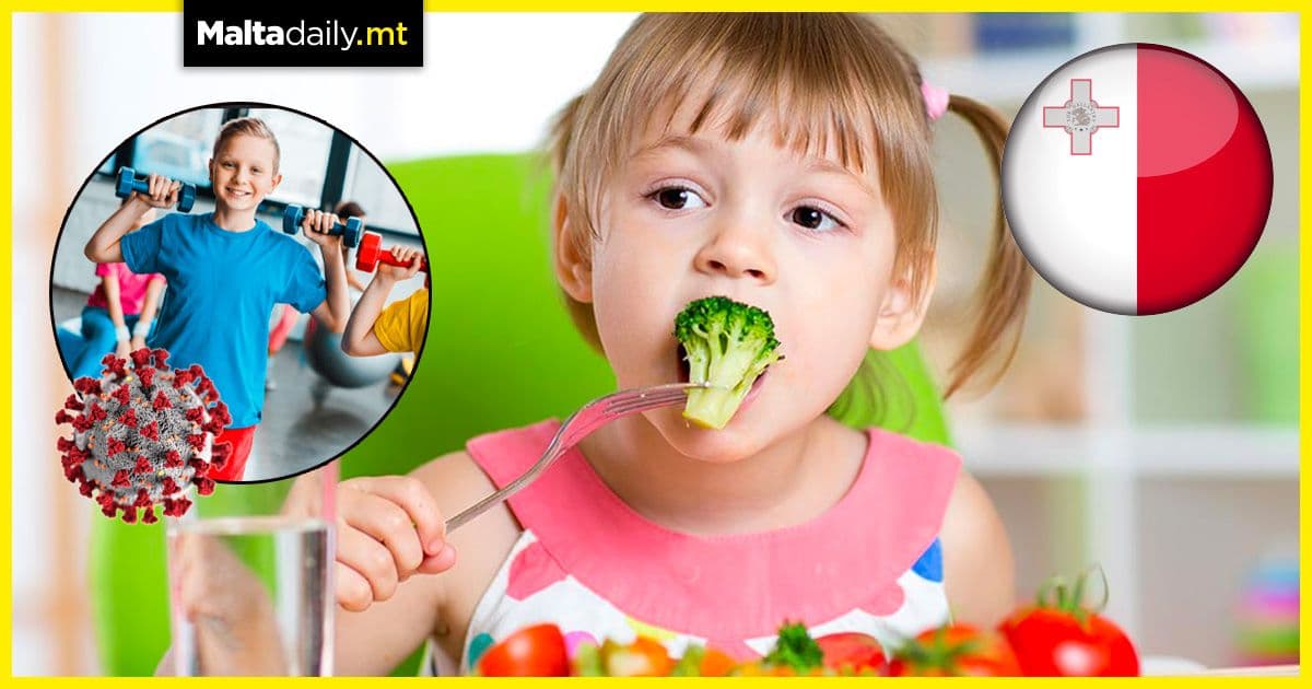 More fruit but less exercise for Maltese kids during lockdown