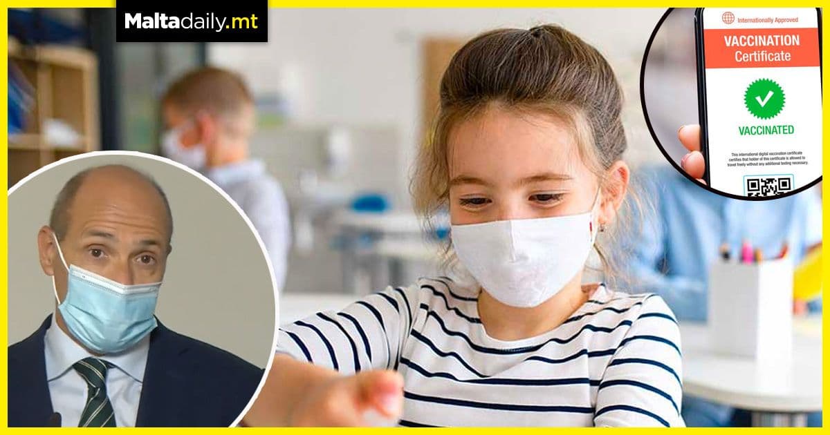 Masks in school could be removed after first term