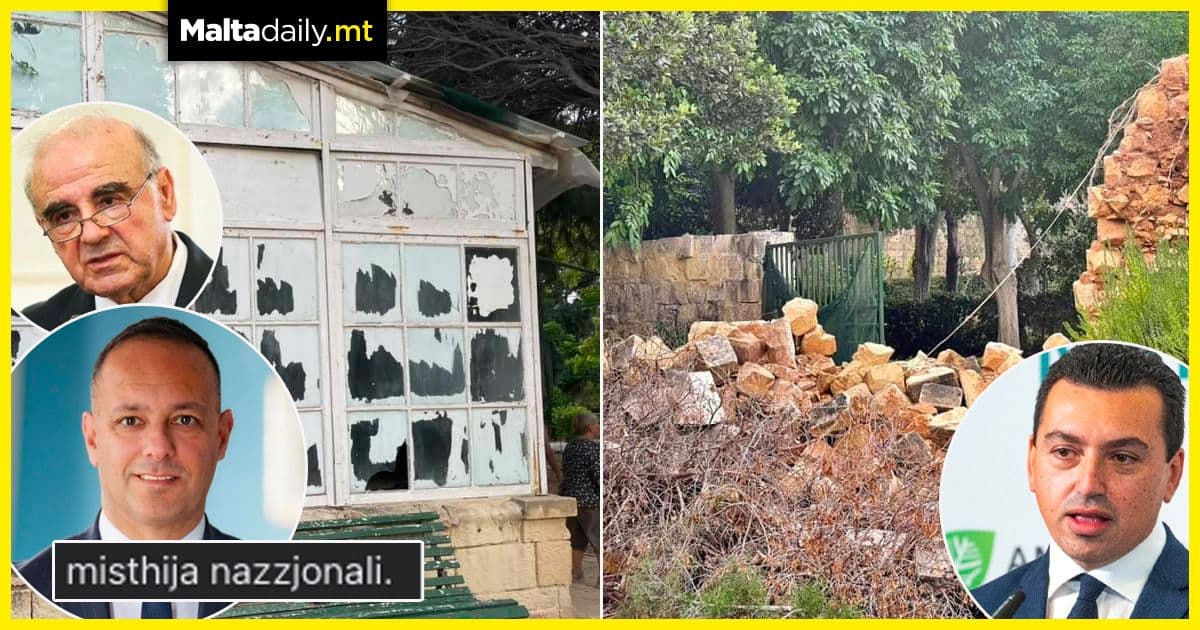 Environment Minister joins rally to revitalise San Anton garden