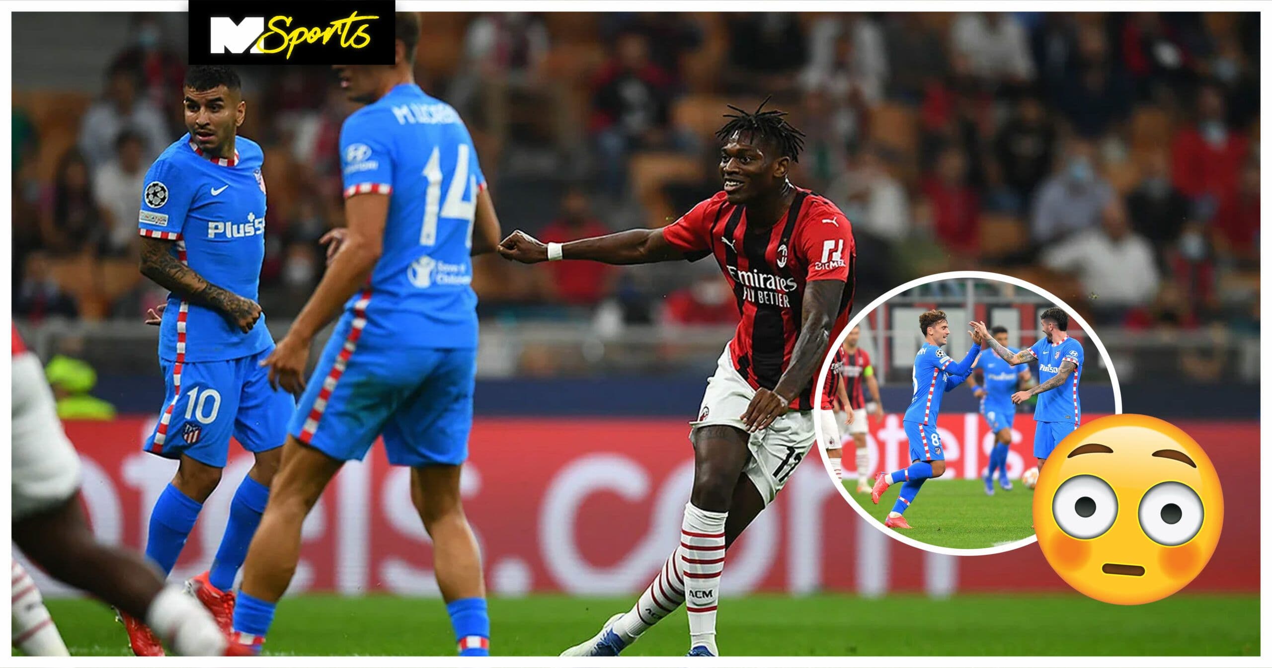 AC Milan lose out to Atletico in last few minutes of the game