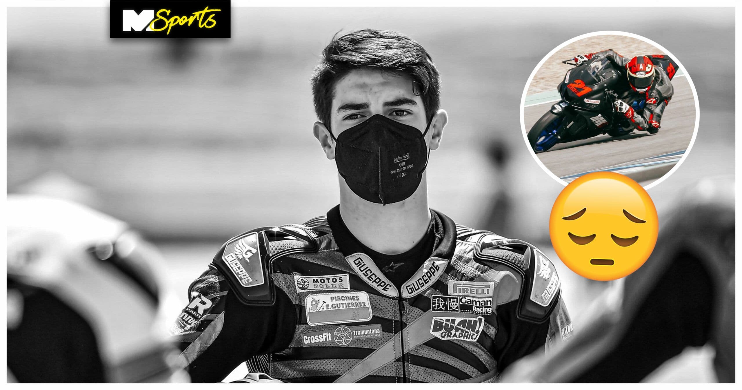 15-year old motorcycle racer dies after crash