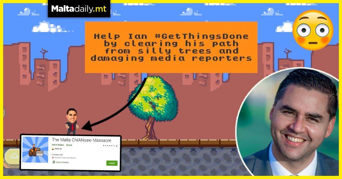 You can now play as Minister Ian Borg tearing down trees in new local app