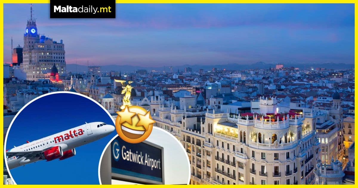 Air Malta is bringing back flights to London, Madrid and Moscow in 2022