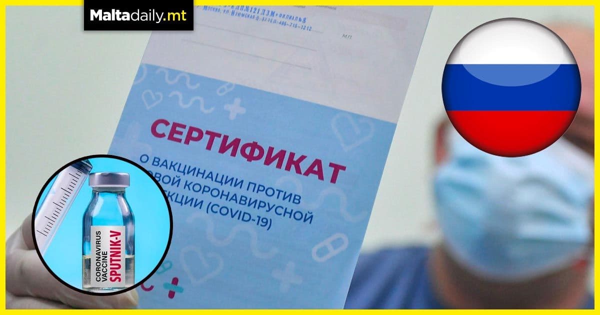 Malta should accept Sputnik jab certificate say expats in Russia