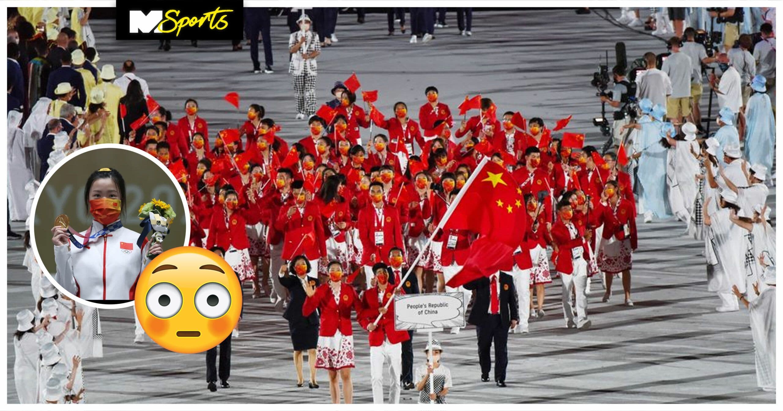 China announces themselves as Olympic champions