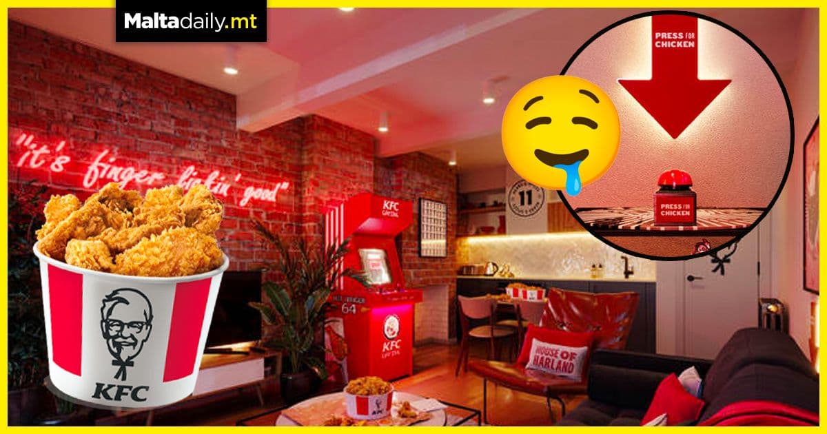 Limited KFC pop-up hotel offers guests unlimited fried chicken