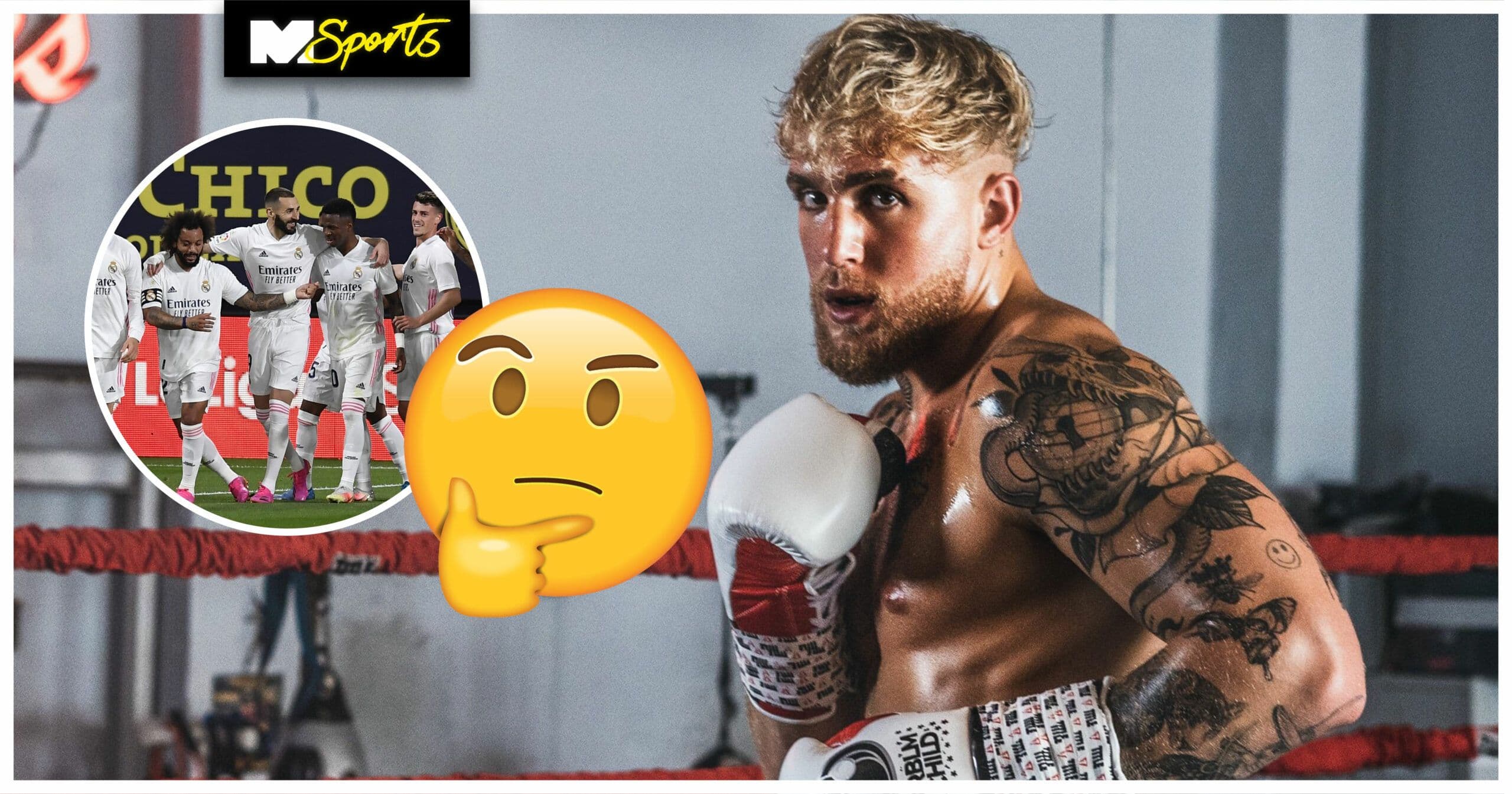 Jake Paul’s weird friendship with Real Madrid player