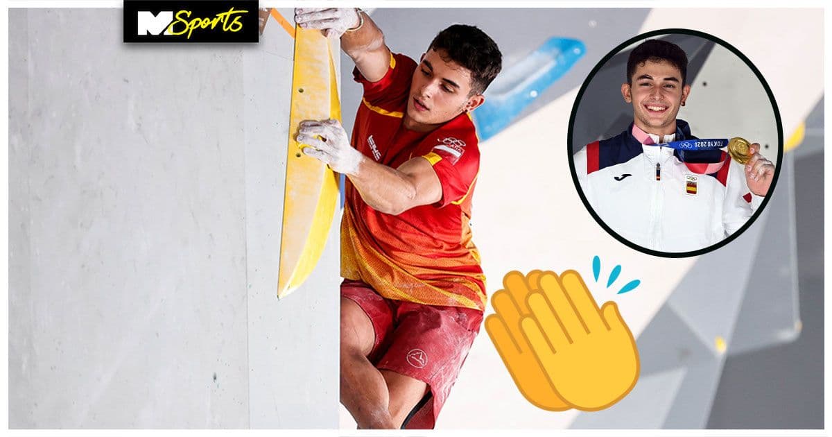 Alberto Ginés López becomes first ever sport climbing Olympic gold medallist