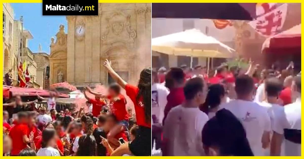 WATCH: Lack of adherence to COVID-19 regulations during Rabat Ghawdex festivities