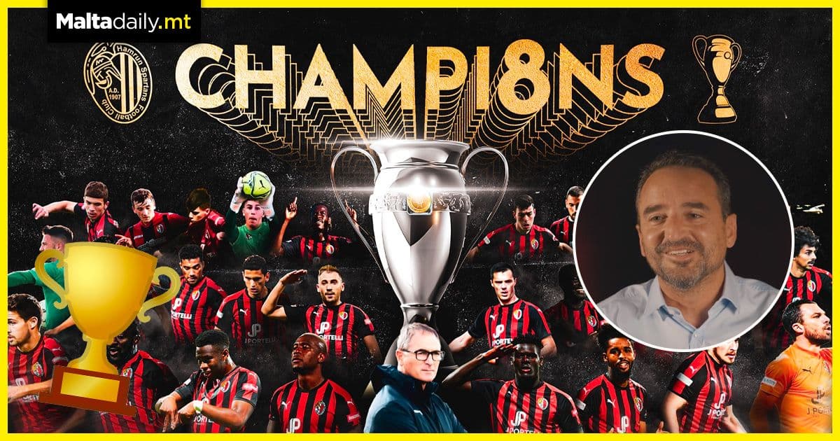 Hamrun Spartans celebrate their victory in heartwarming video