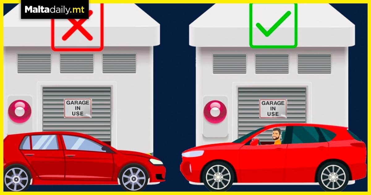 Police clarify whether people can park in front of ‘garages in use’