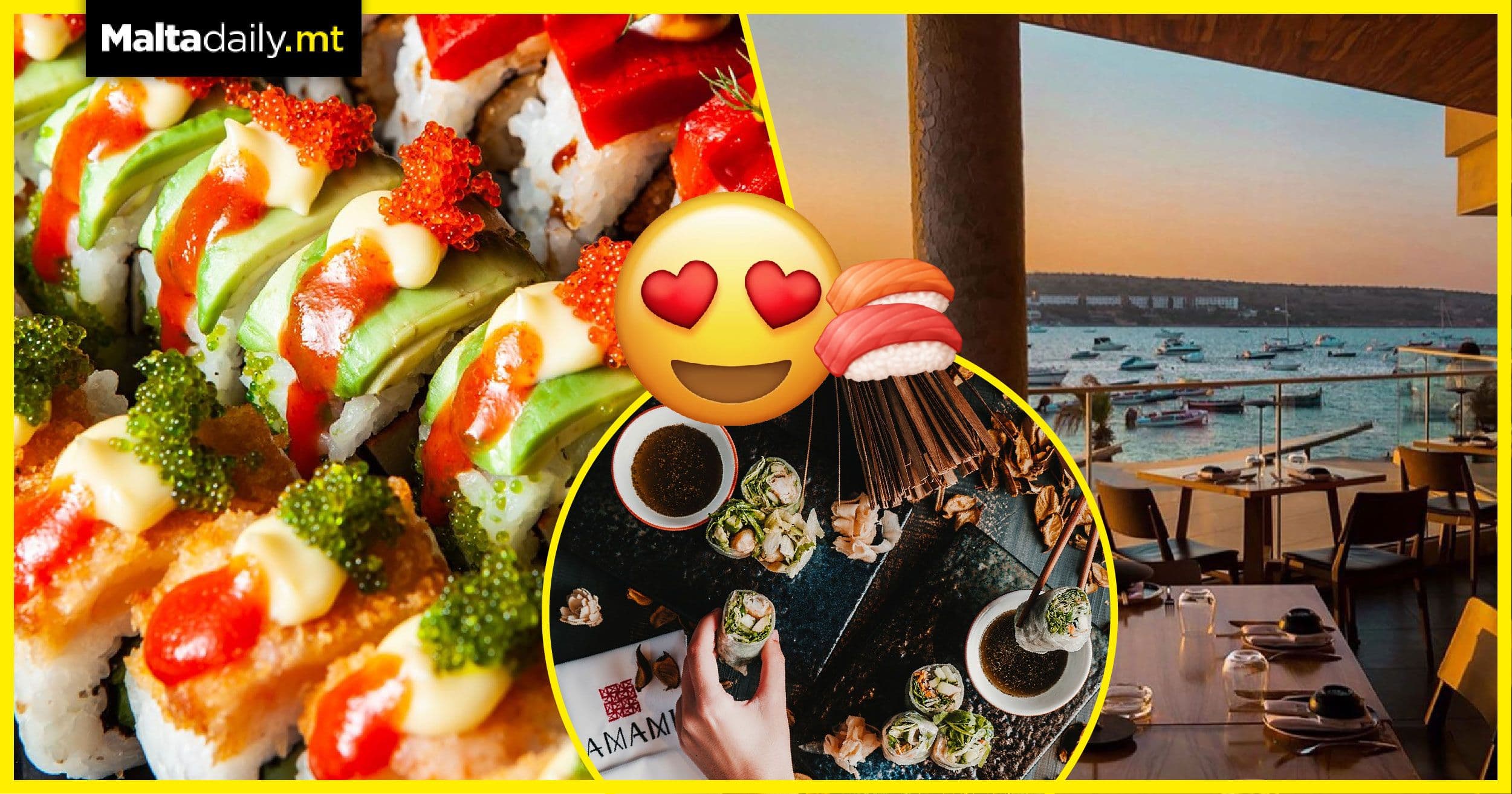 5 places for great sushi in Malta