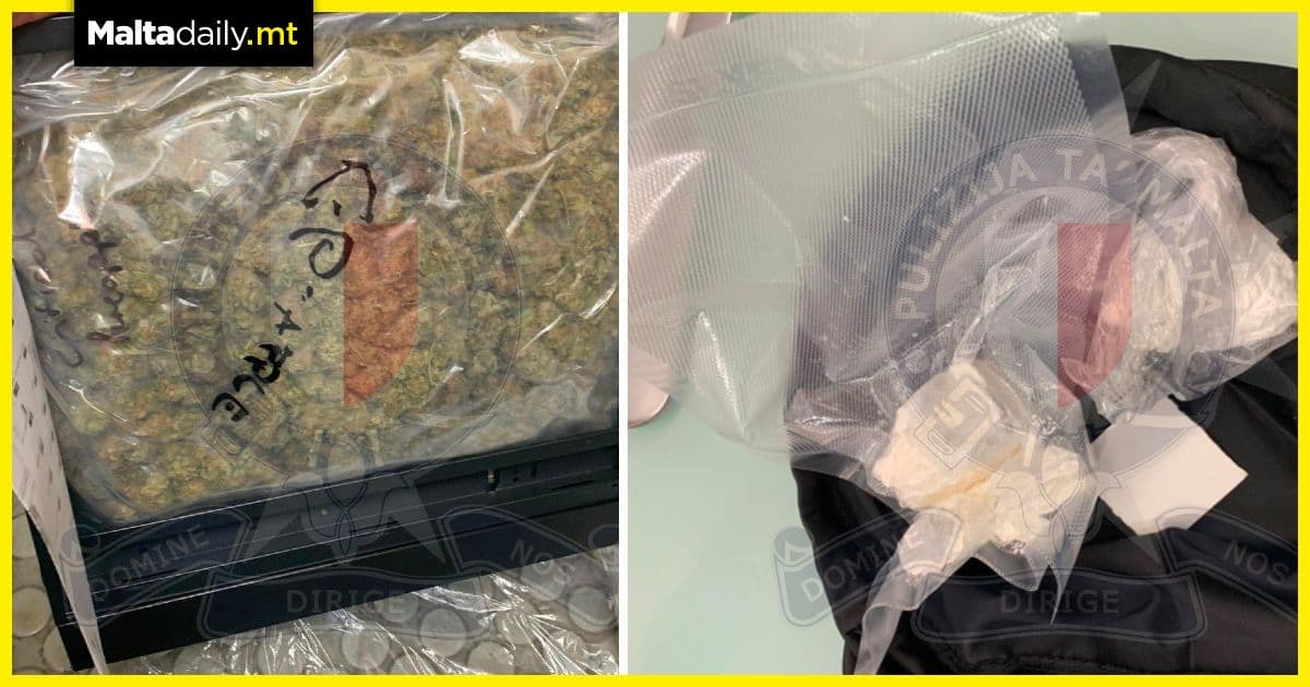 Two men arrested for drug possession in separate cases