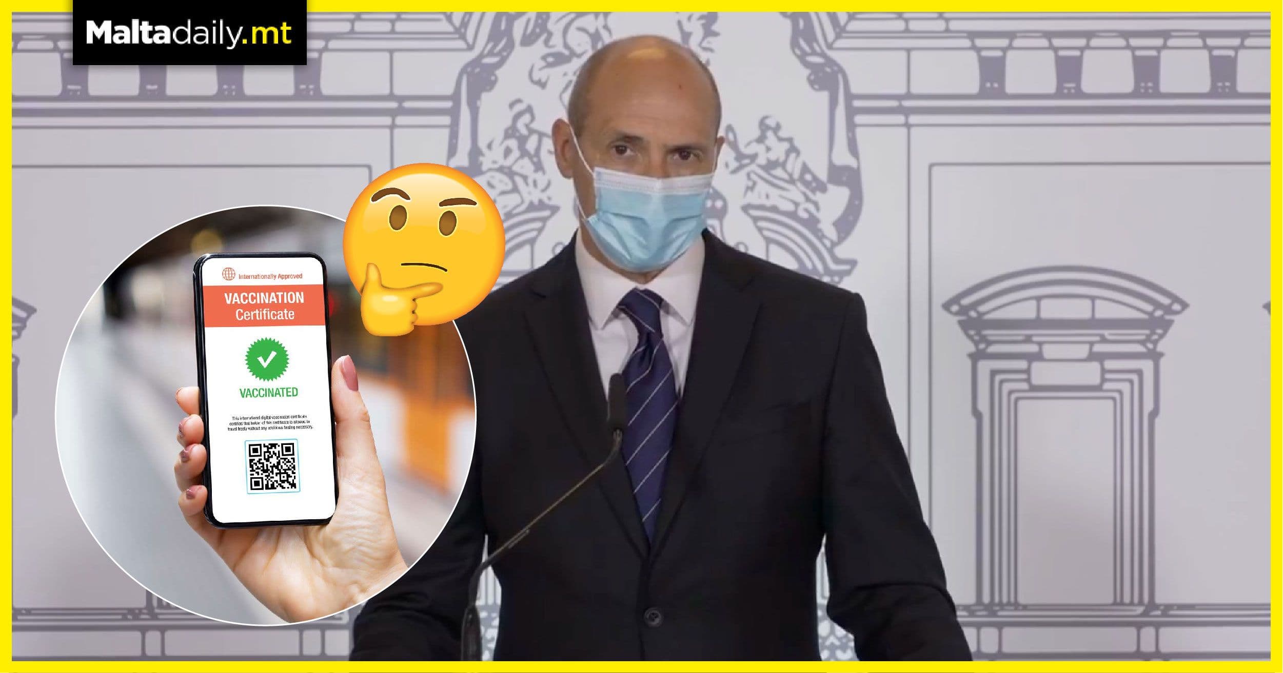 Chris Fearne addresses vaccine certificate discrimination claims