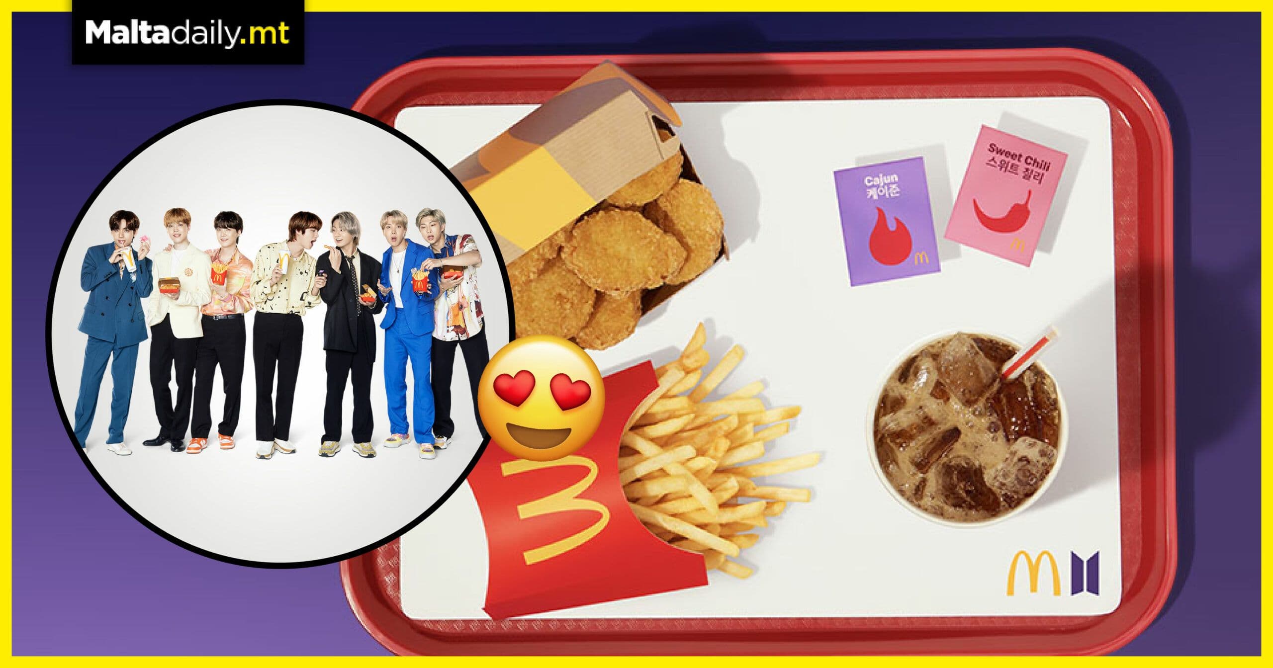 The BTS x McDonald’s Menu Collab has finally landed in Malta!