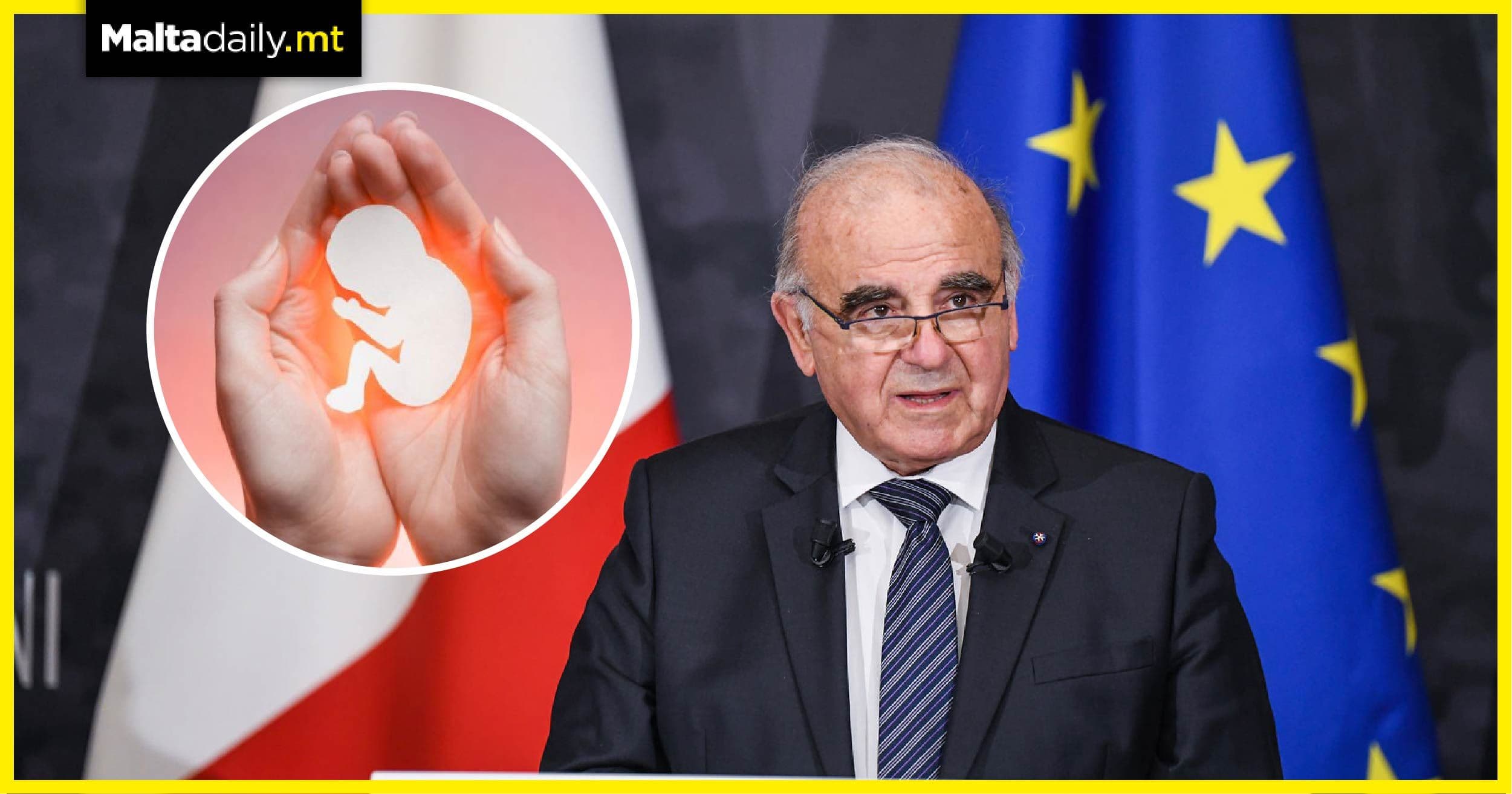 WATCH: President George Vella willing to resign if abortion is allowed