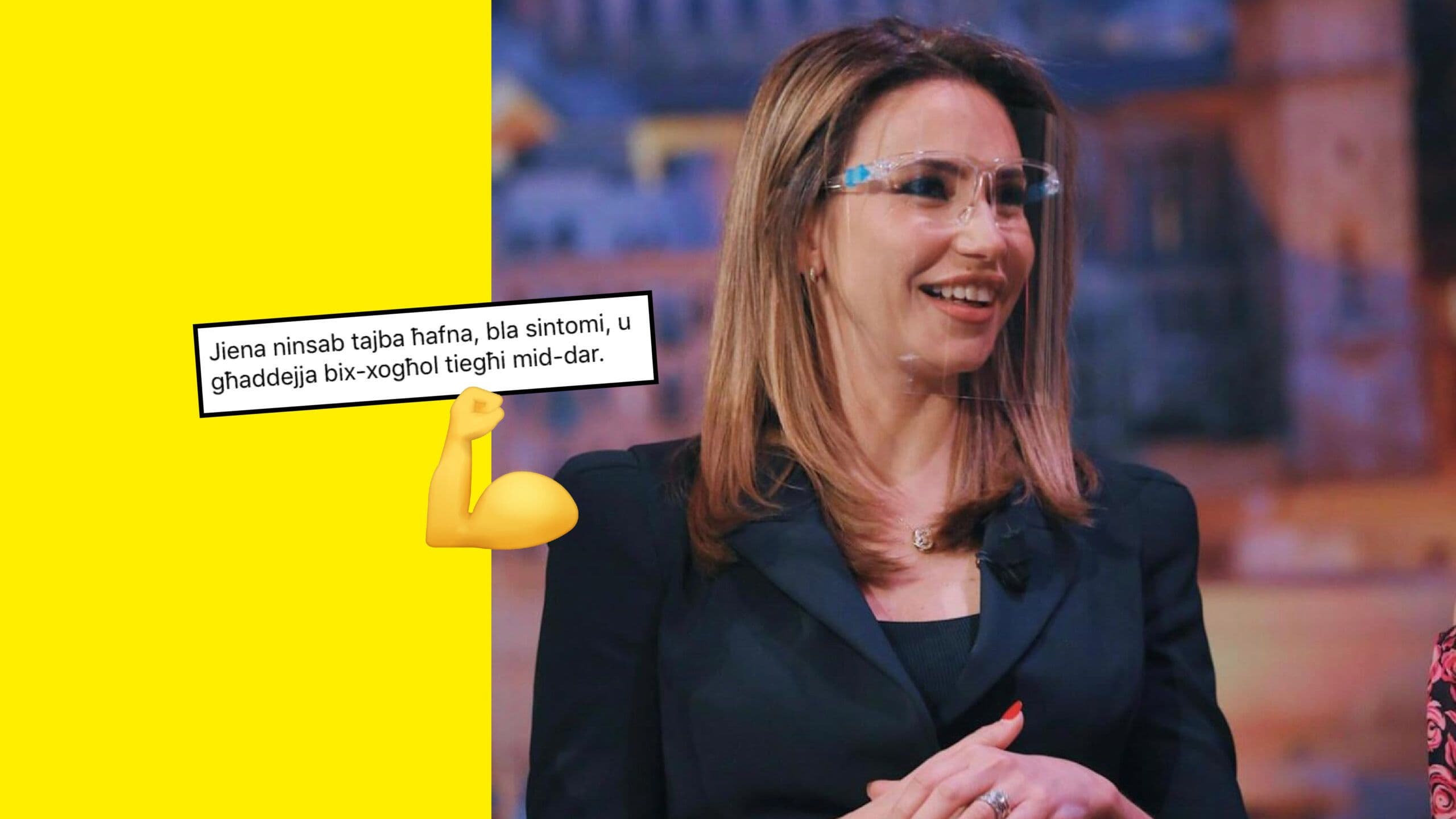 Lydia Abela confirms she is in good health and thanks everyone for kind messages