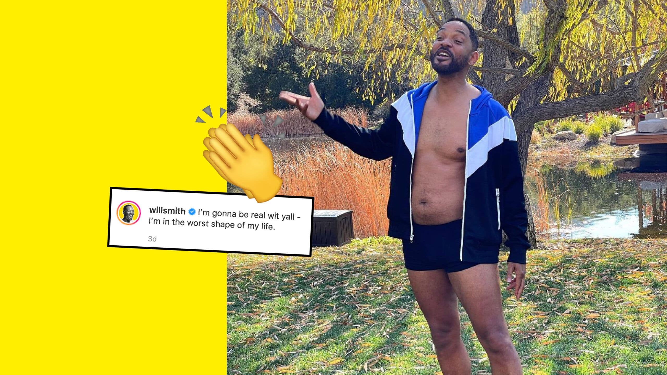 Will Smith explains why he is in ‘the worst shape of his life’ & future plans