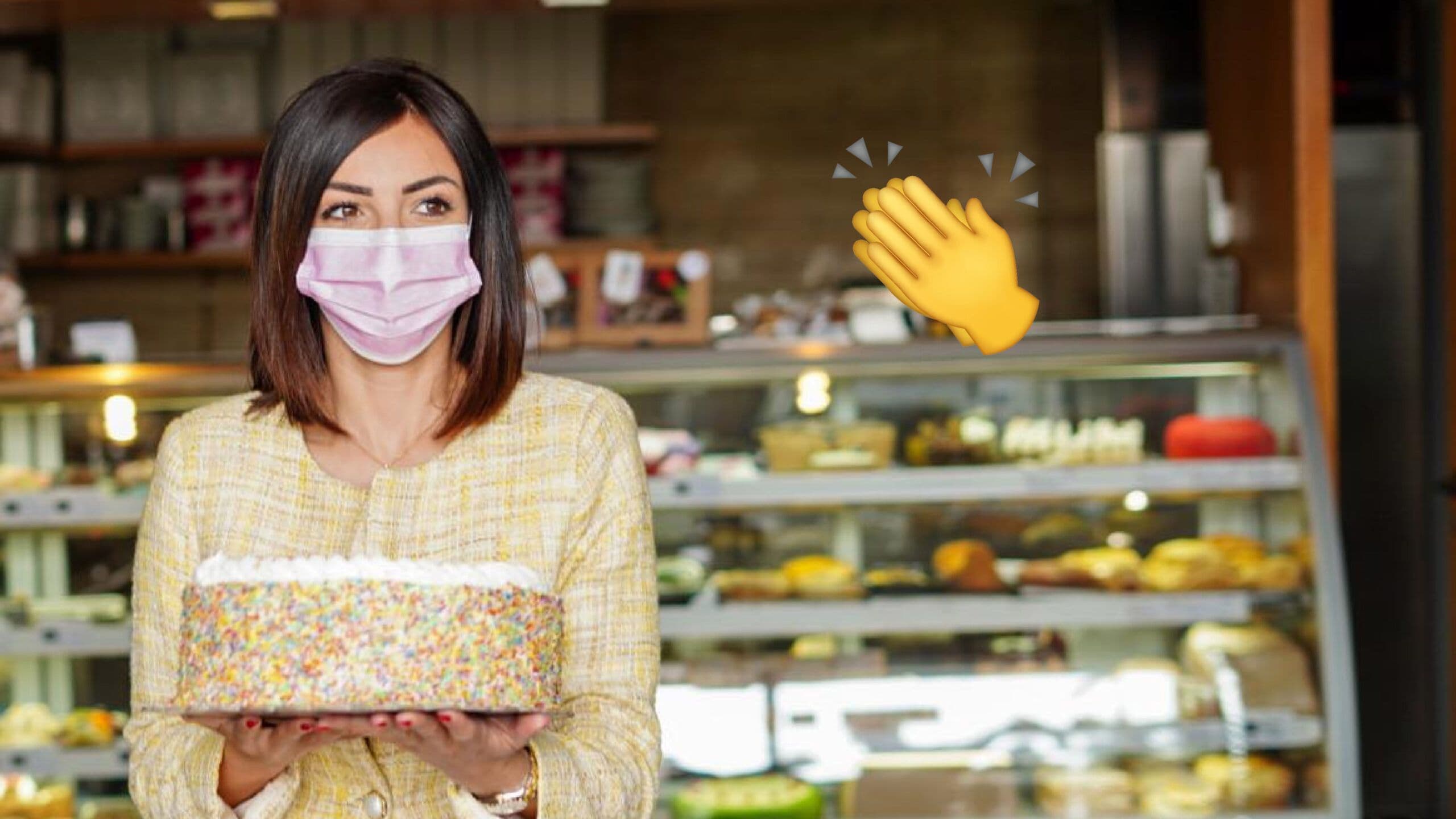 Rosianne Cutajar donating birthday cakes to children in domestic abuse shelters