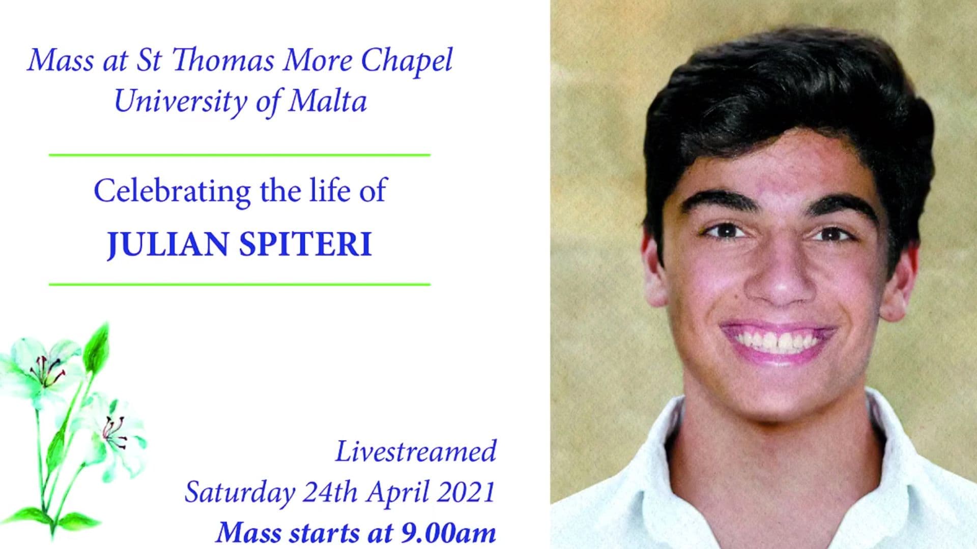 Julian Spiteri given final farewell at UOM Chapel