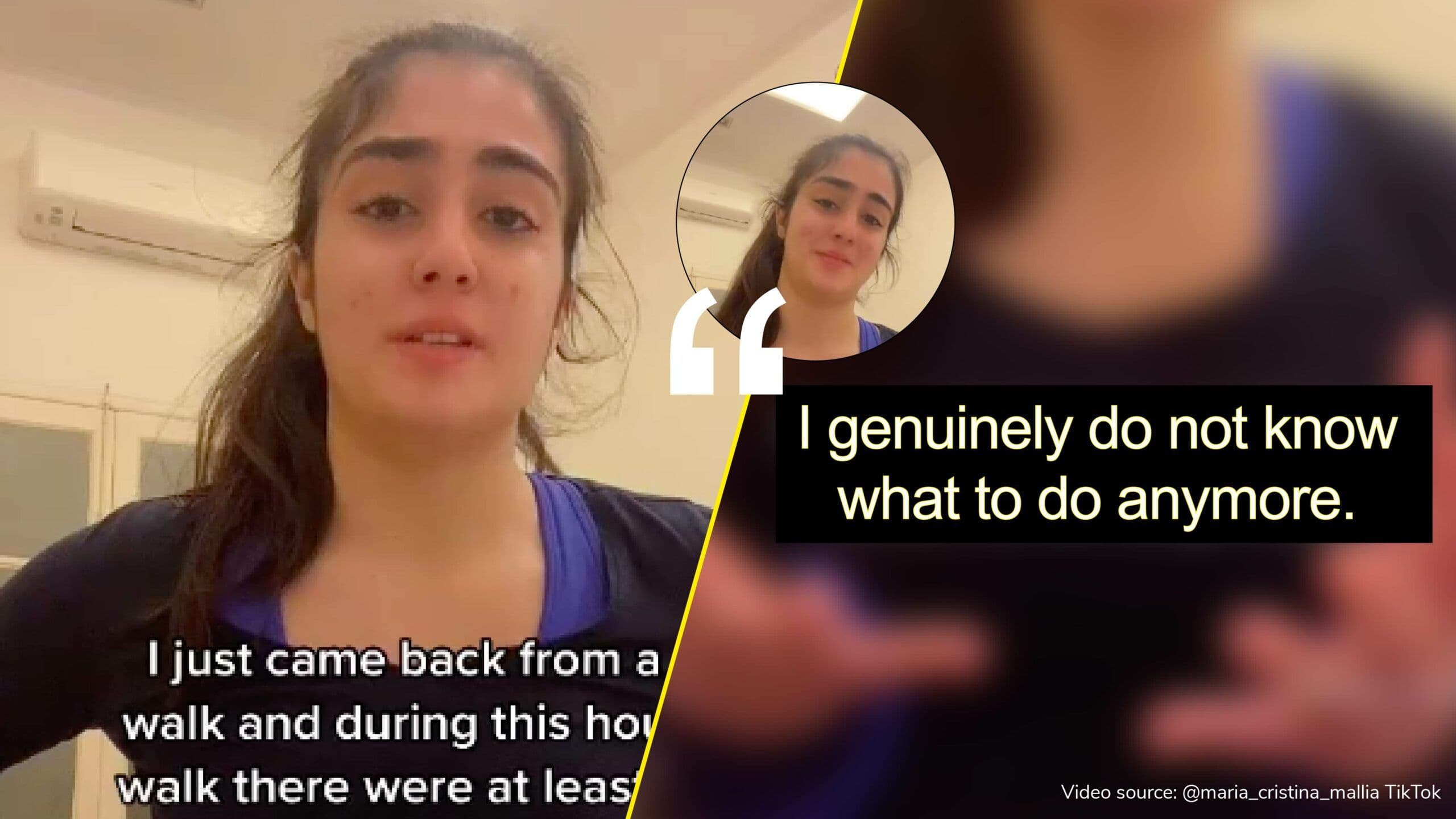 WATCH: Maltese youth breaks down on TikTok after catcalling experience