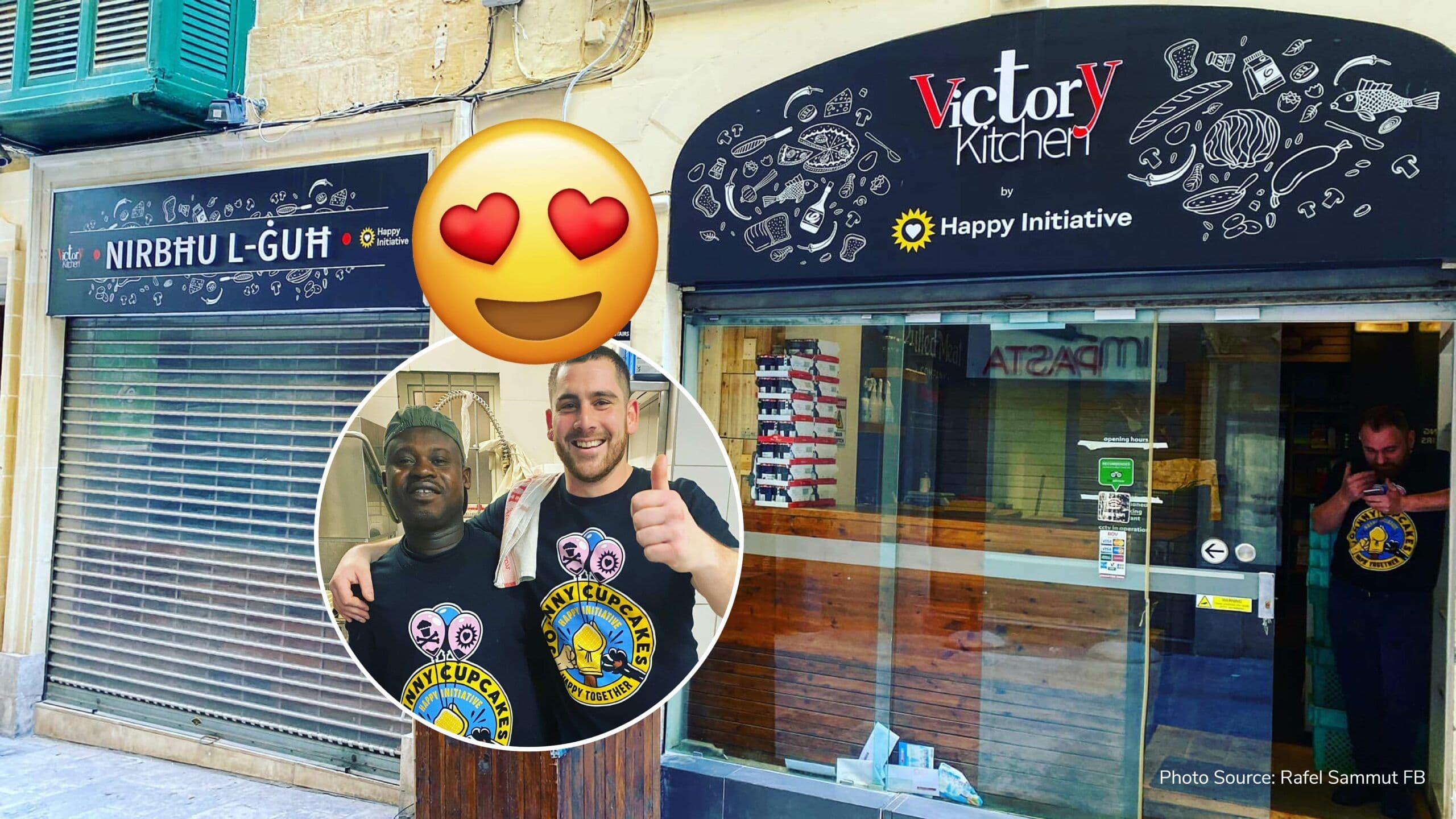 2,000 meals in one week delivered by Rafel Sammut & Victory Kitchen team