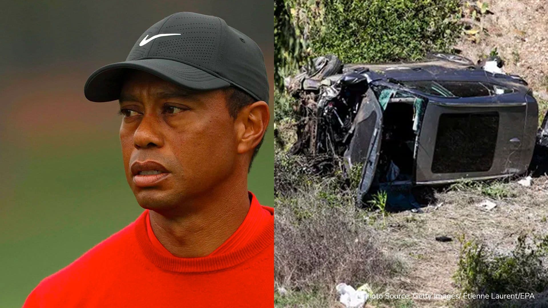 Tiger Woods survives California car crash