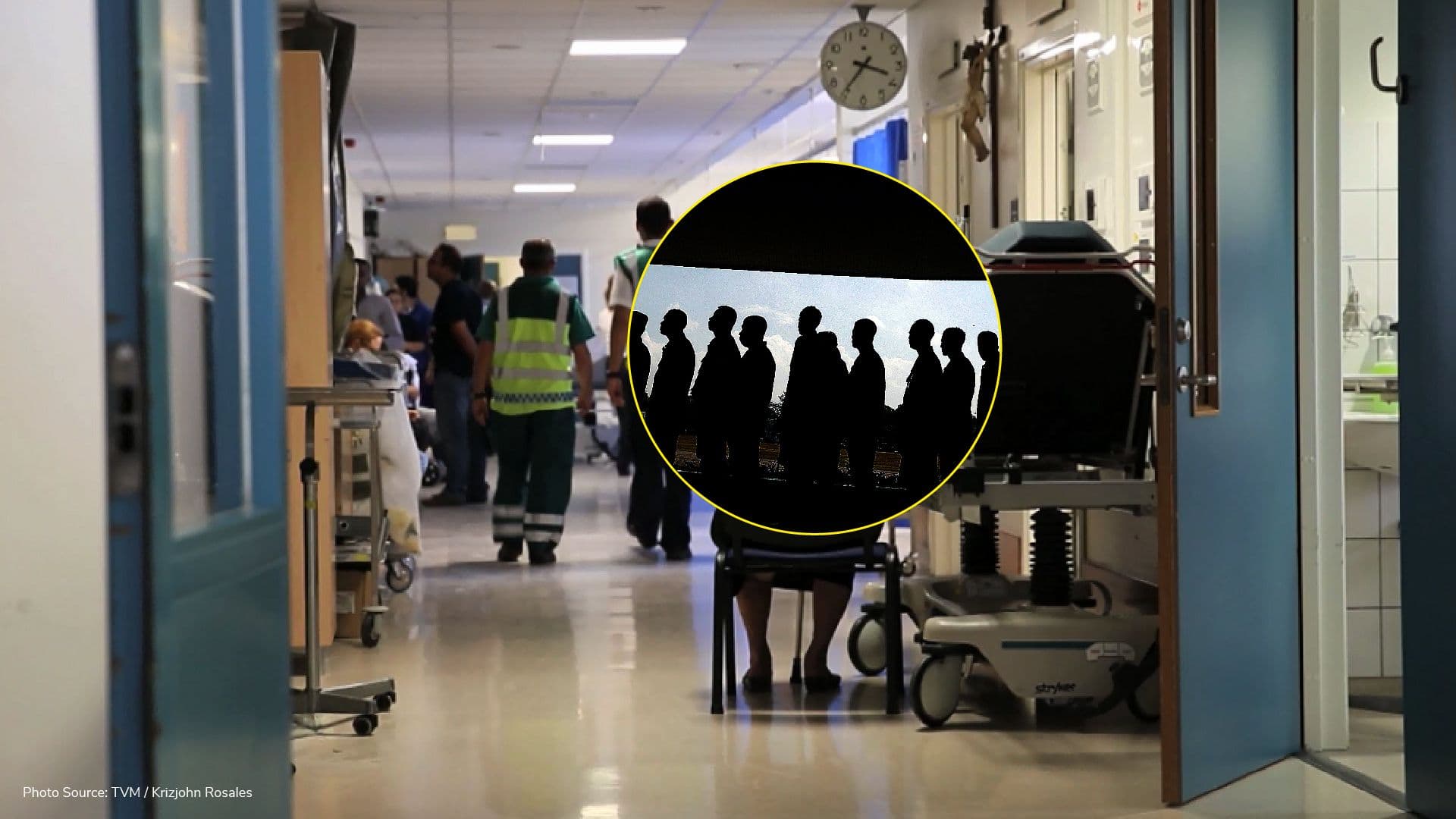 Long lines at Mater Dei as vulnerable queue for COVID-19 vaccine