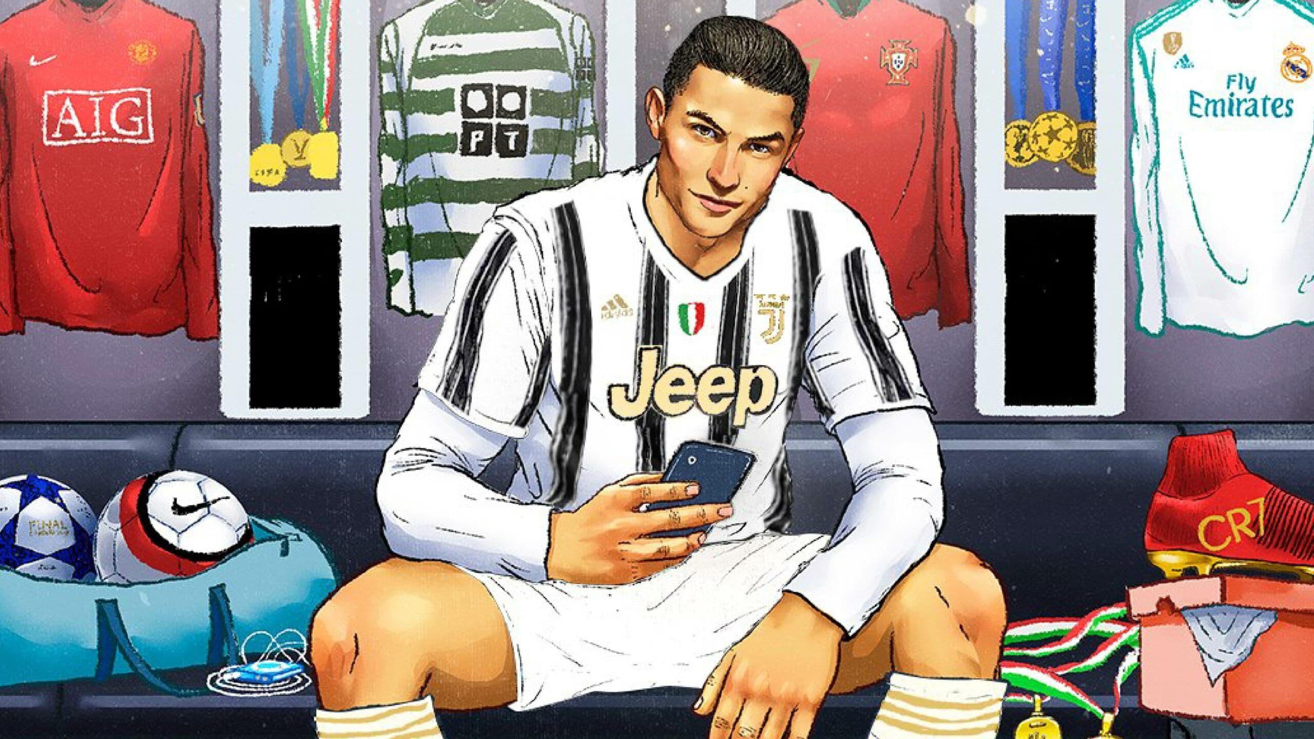 Cristiano Ronaldo is the first person to have 500 million followers across Facebook, Instagram and Twitter