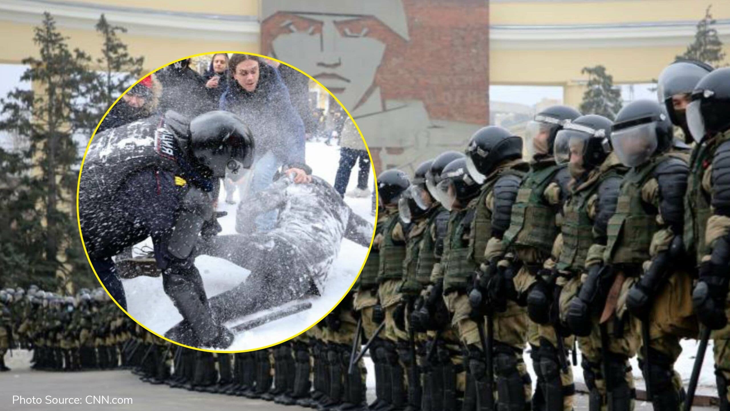 More than 5,100 arrested in protests in Russia