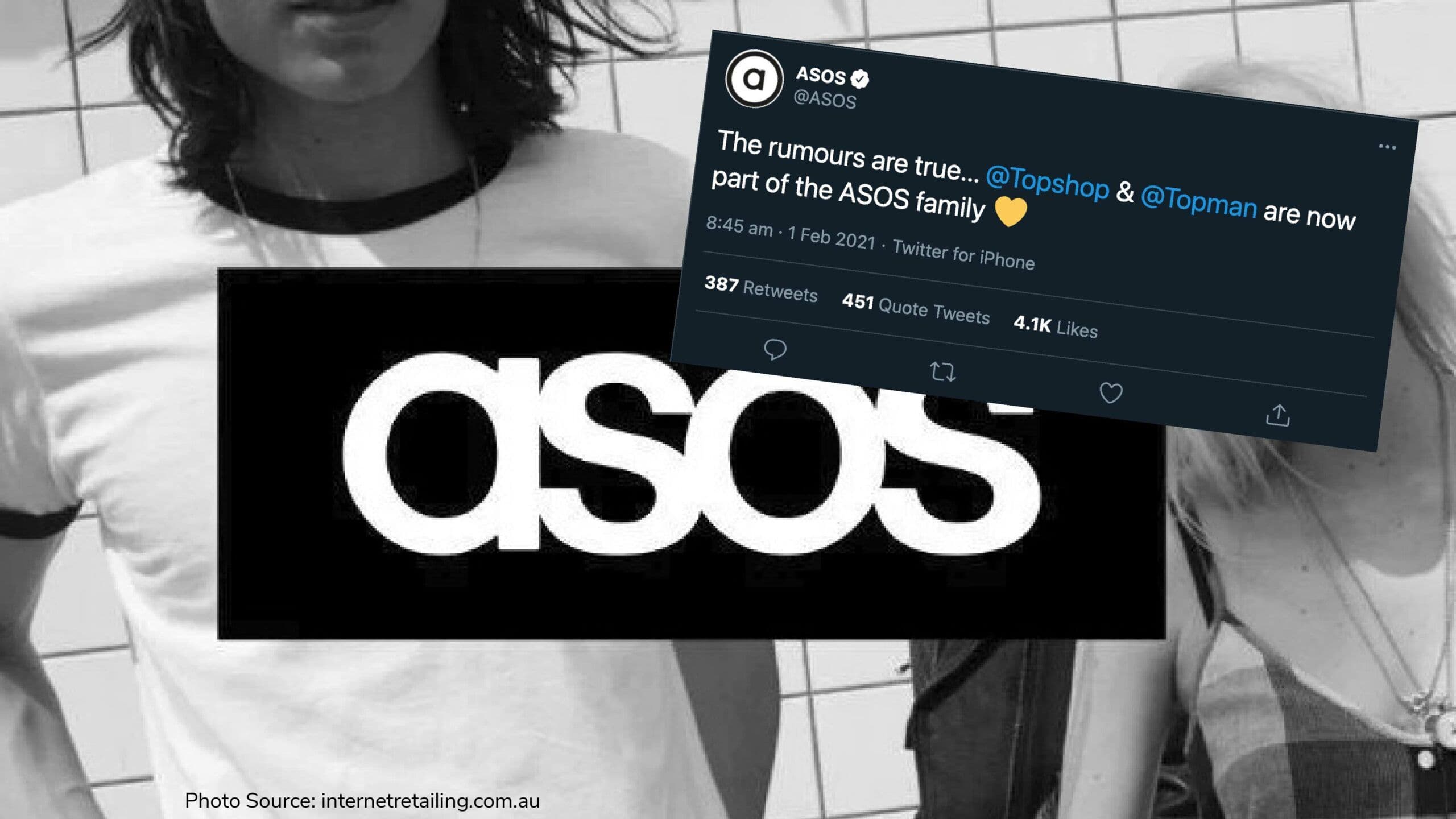 ASOS buys Topshop, Topman and Miss Selfridge brands!