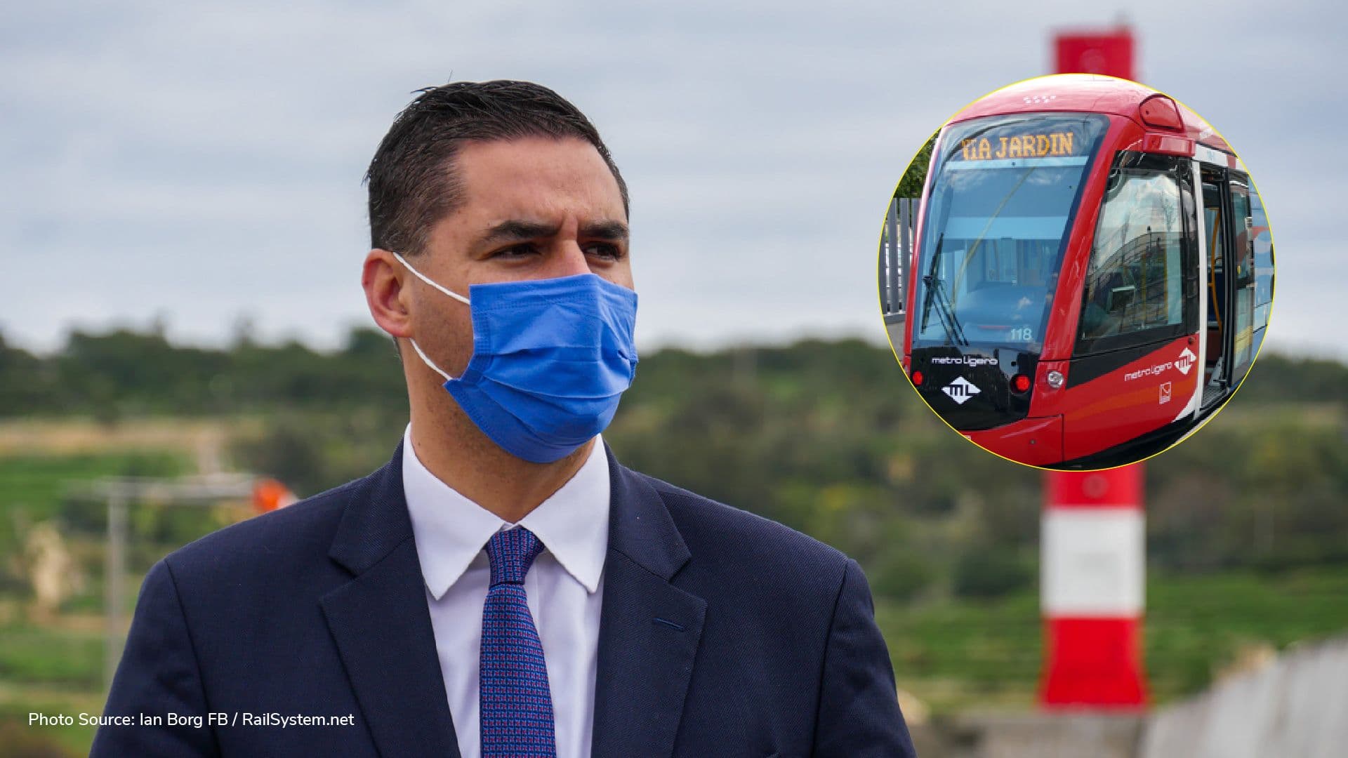 Ian Borg addresses discussions on light rail system for Malta