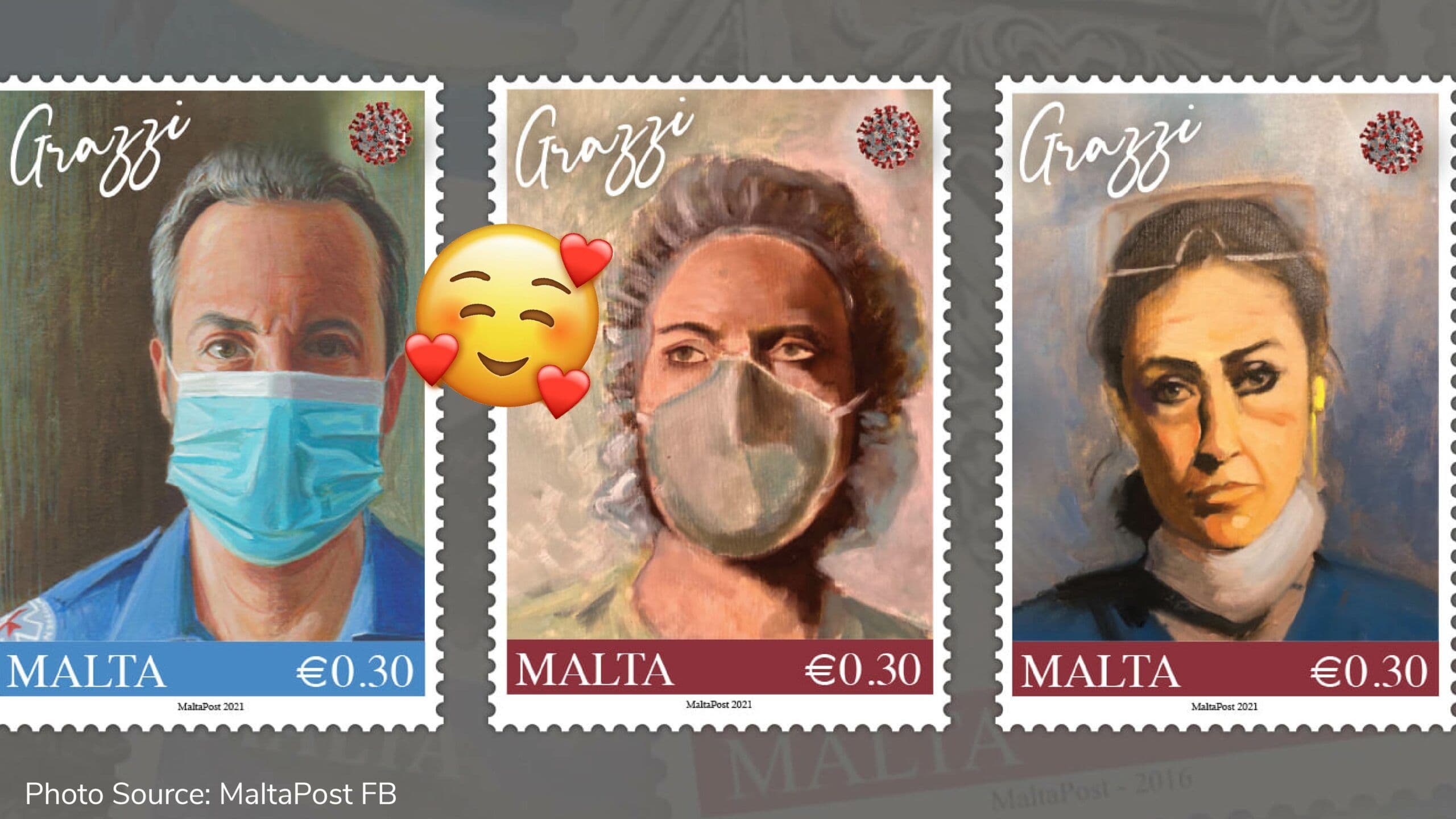 MaltaPost releases tribute stamps to honour Malta’s Healthcare workers