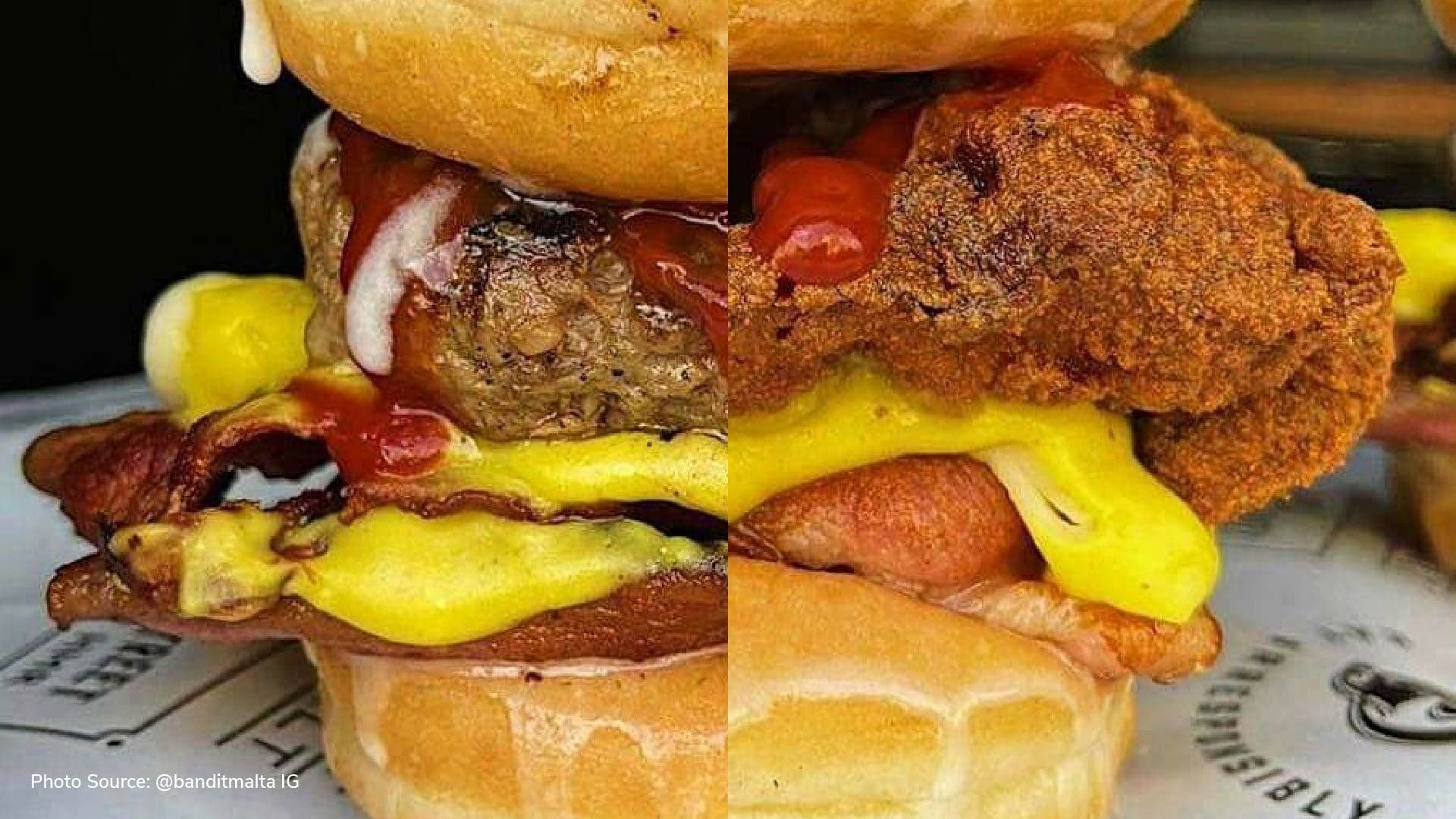 Stop what you’re doing and check out Bandit’s insane donut burgers!