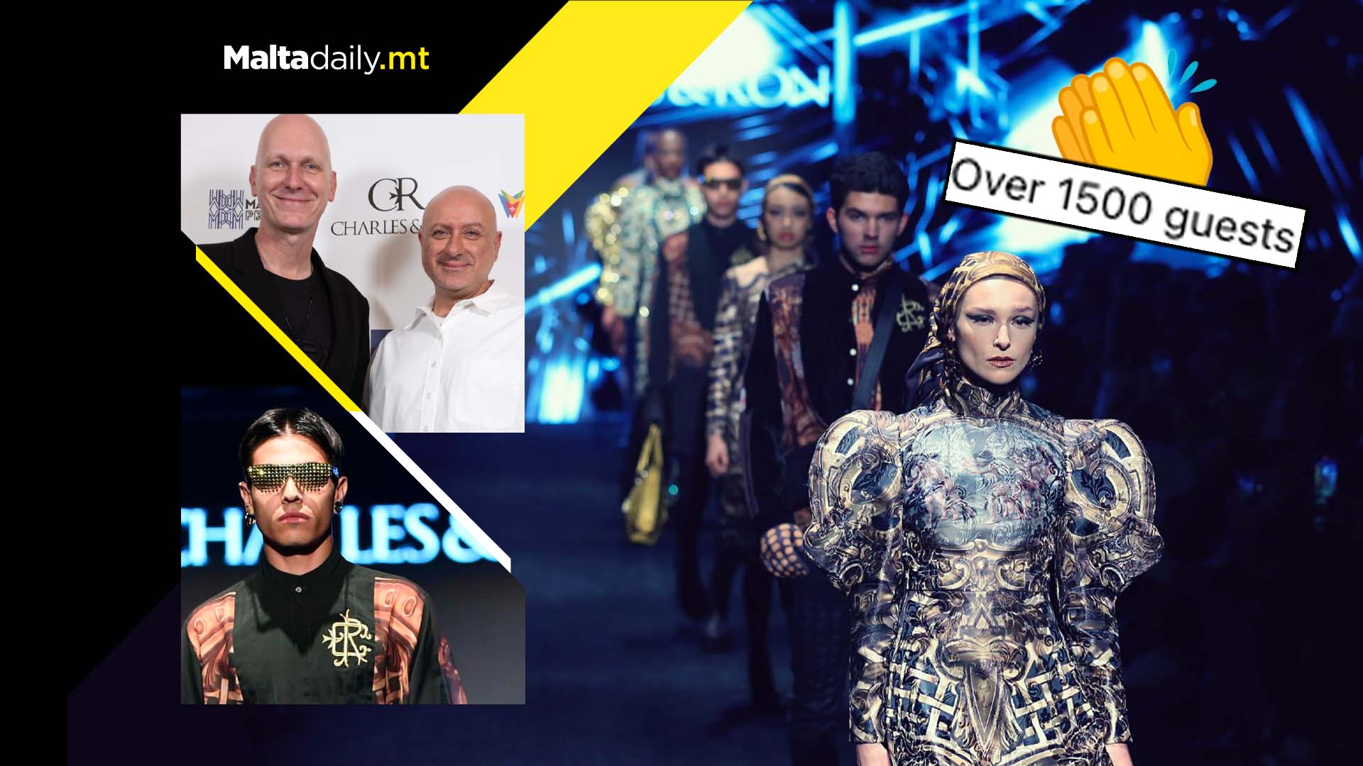 1,500 guests attend Charles & Ron Los Angeles Fashion Week show