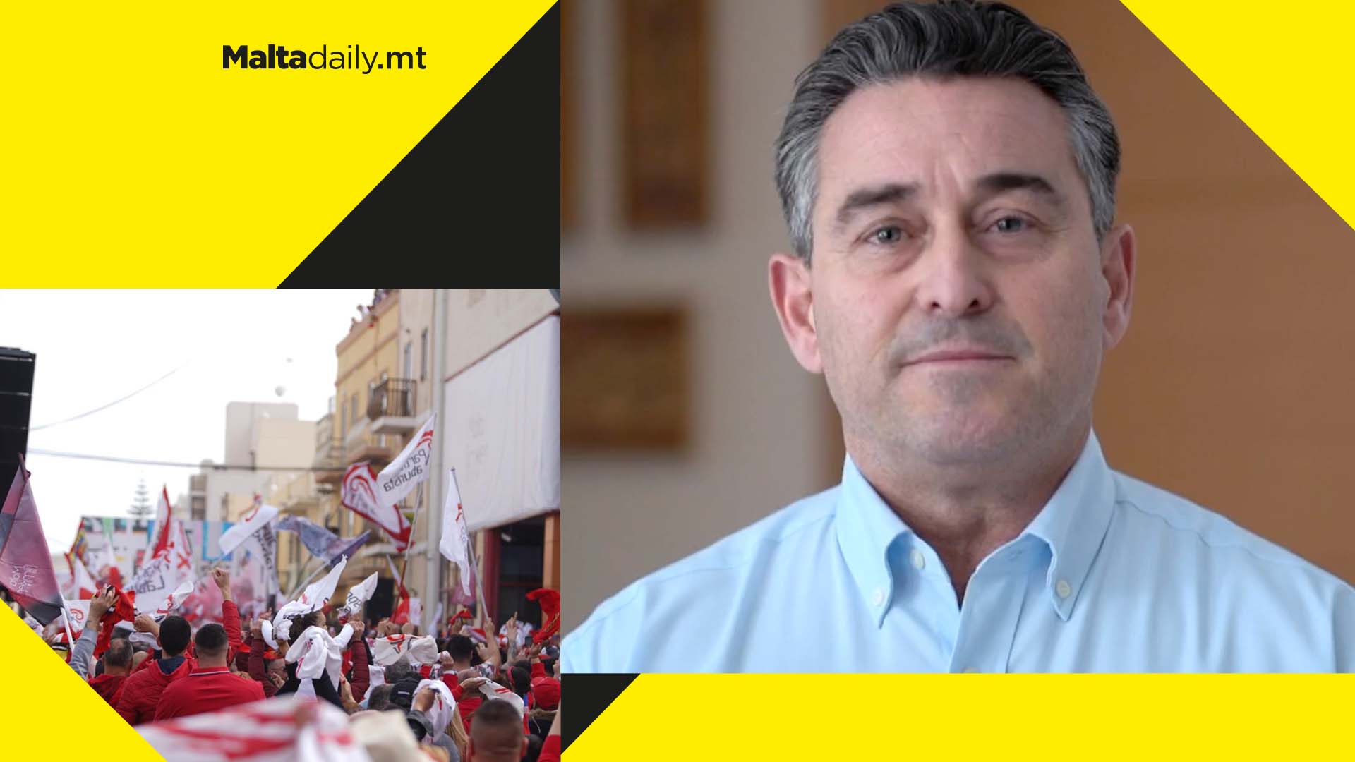 WATCH: Bernard Grech promises to stay on as PN leader despite Labour landslide win