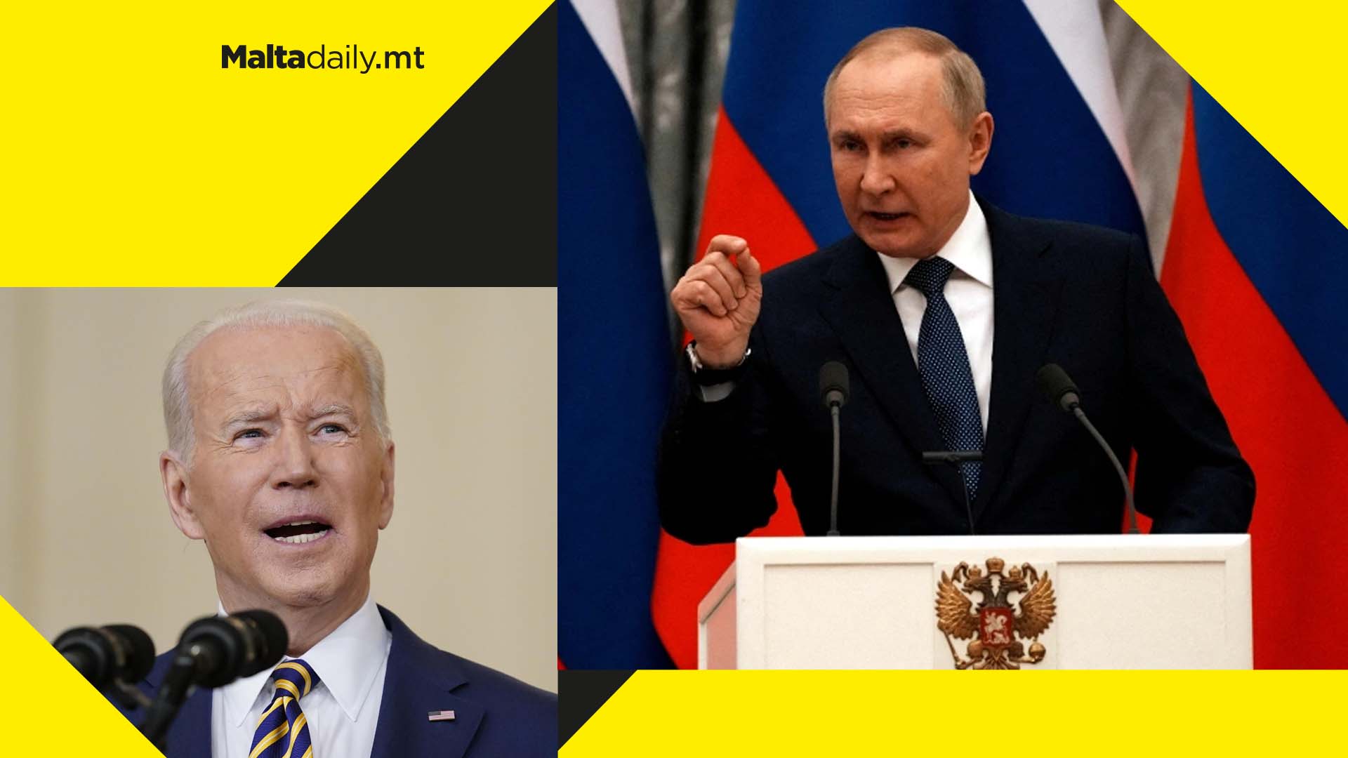 Biden says Putin is considering chemical weapons in Ukraine