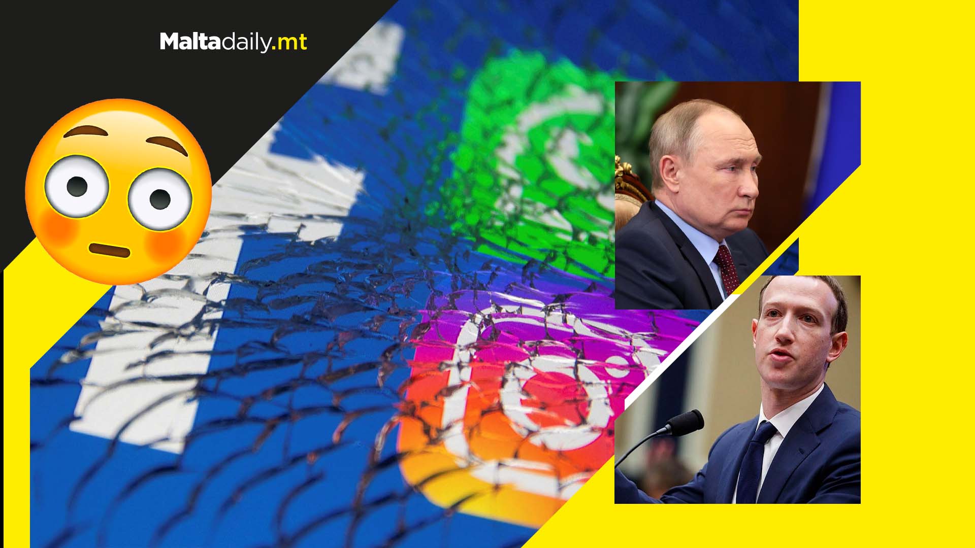 Russia has banned Instagram and Facebook calling them ‘extremist’