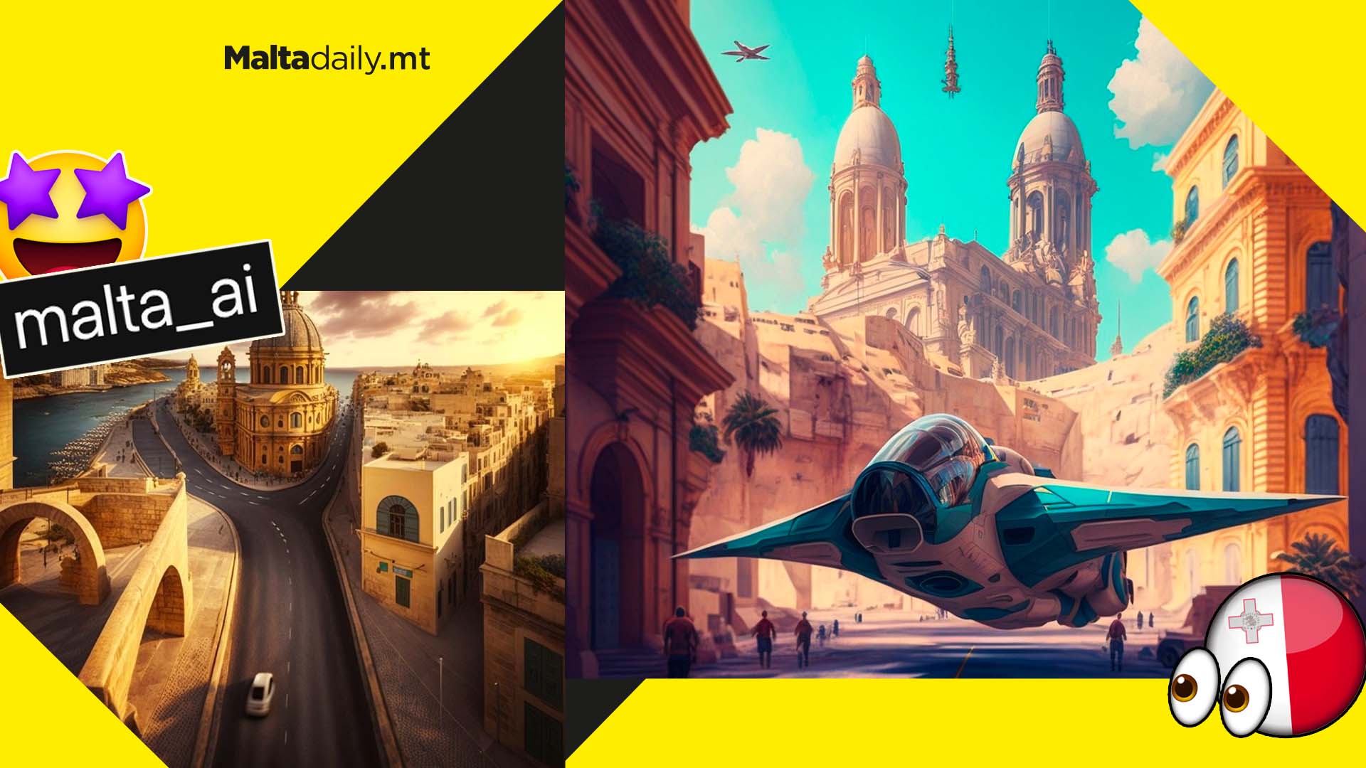 Move over 2023: local AI artist shows us Malta in 2060