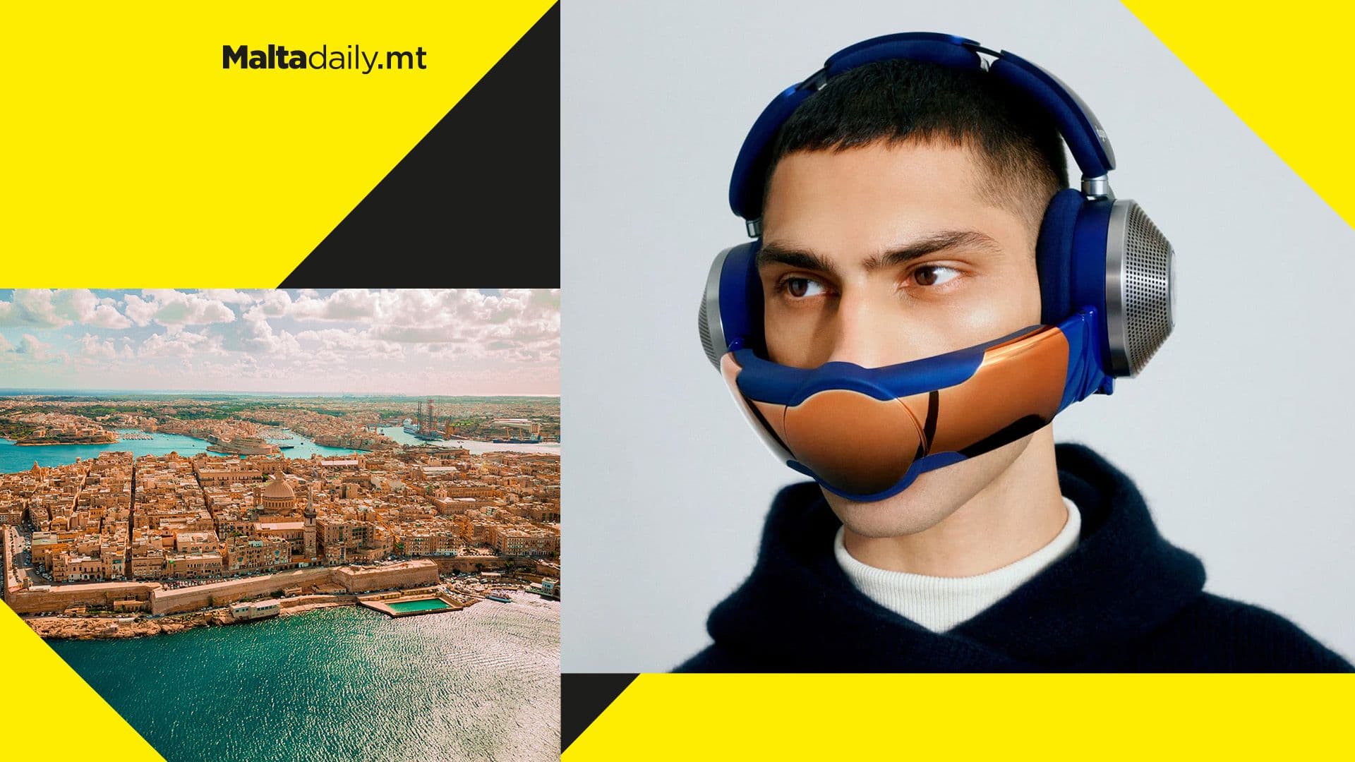 Dyson’s new noise-cancelling, air-purifying headphones are perfect for Malta