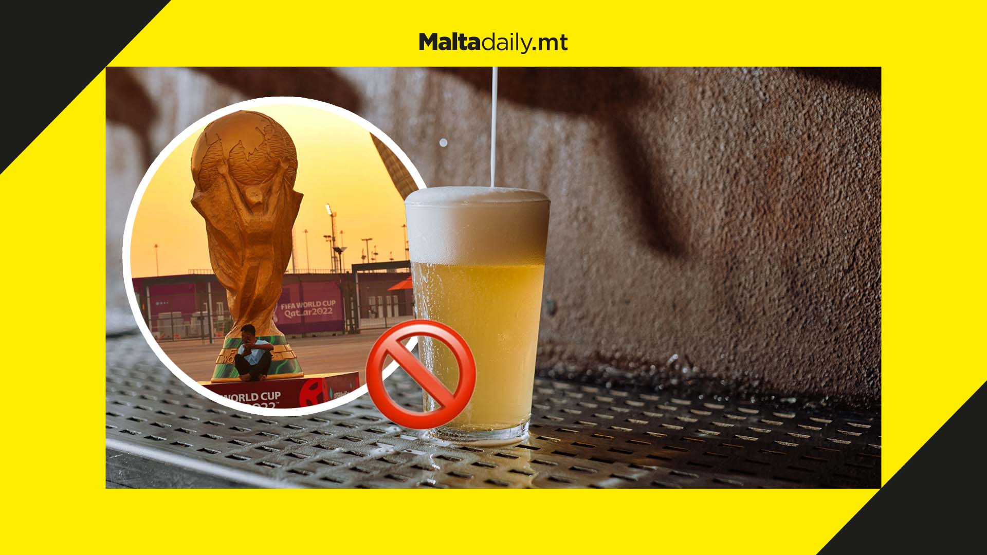 Supporters no longer able to buy beer around World Cup stadiums in Qatar