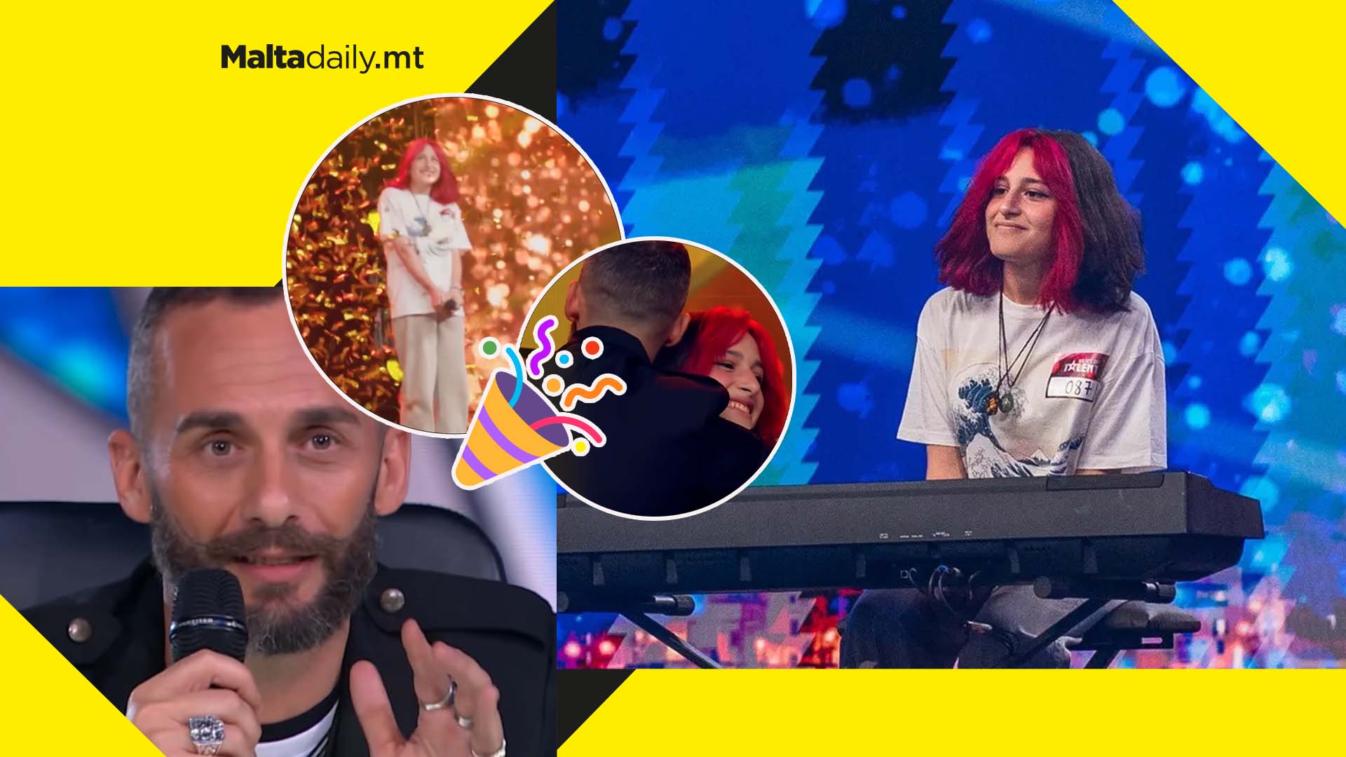 Gordon gives Golden Buzzer to piano prodigy Bettina