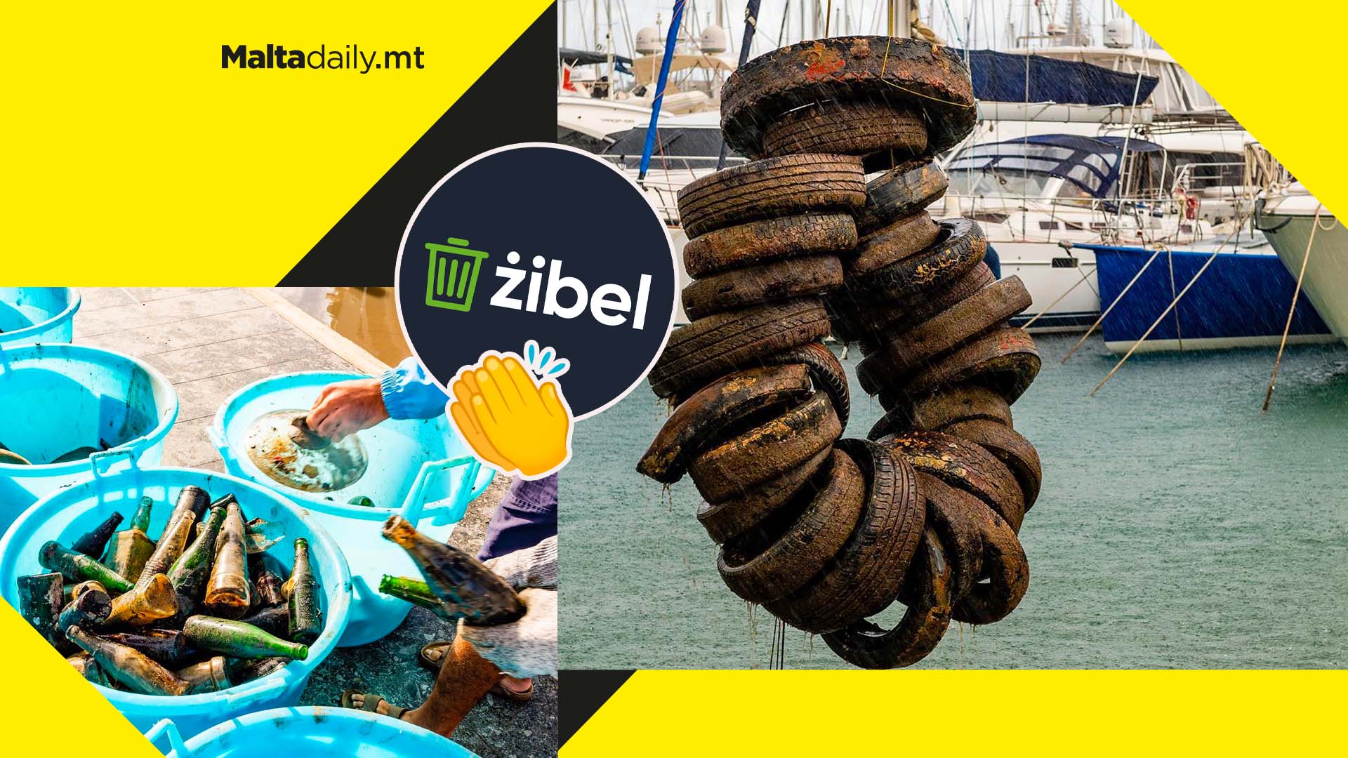 Divers pick 4406.66kg worth of coastal waste over 4 days