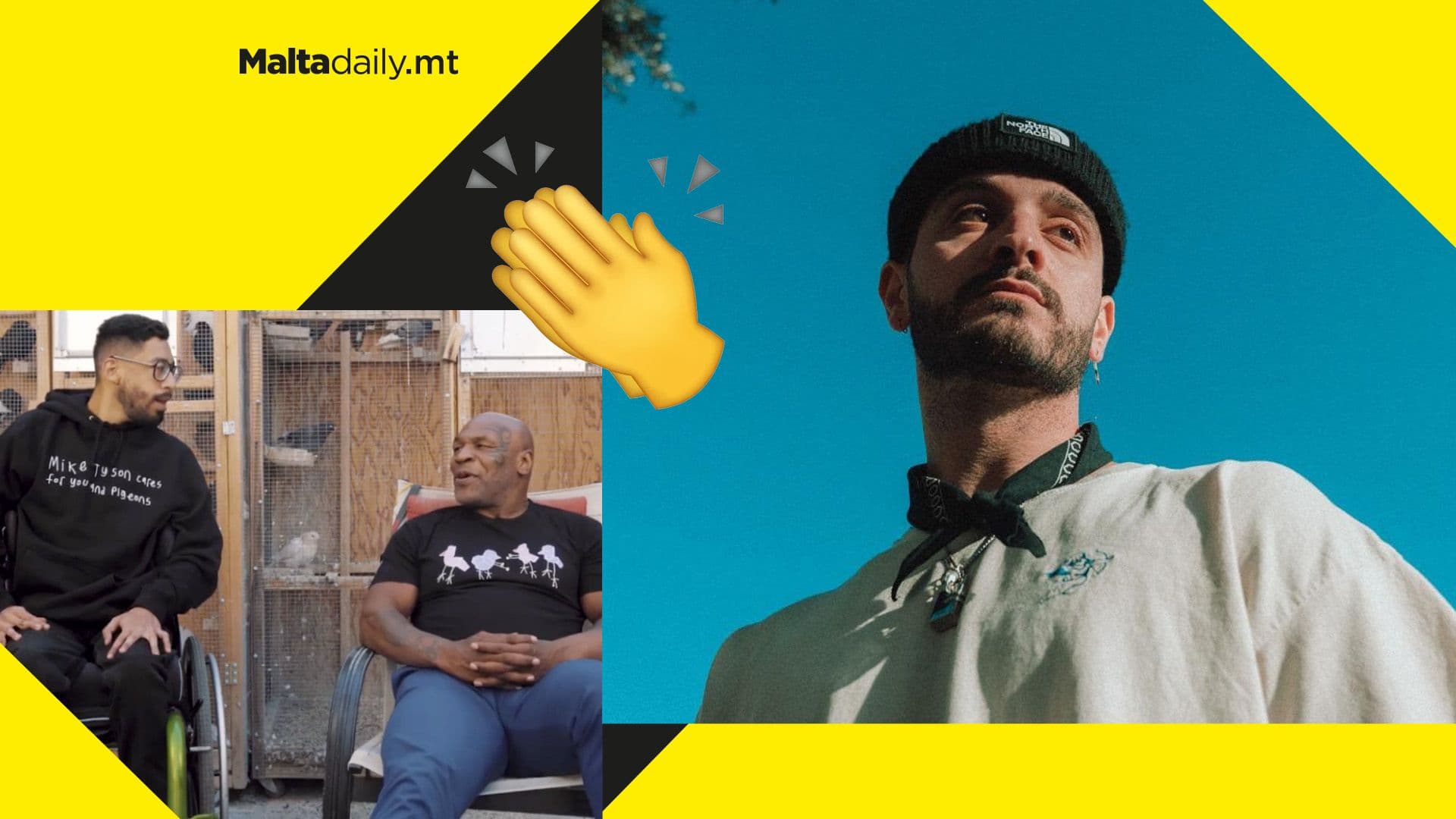 Maltese artist Chris Birdd writing & producing for Mike Tyson in Los Angeles